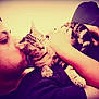 Oumie a rejoint le concours — aidez-le/la à gagner de superbes lots ! arm, beauty, carnivore, cat, child, cloud, ear, eye, felidae, fun, hand, human, kitten, love, mouth, nose, photography, sky, small_to_medium_sized_cats, whiskers
