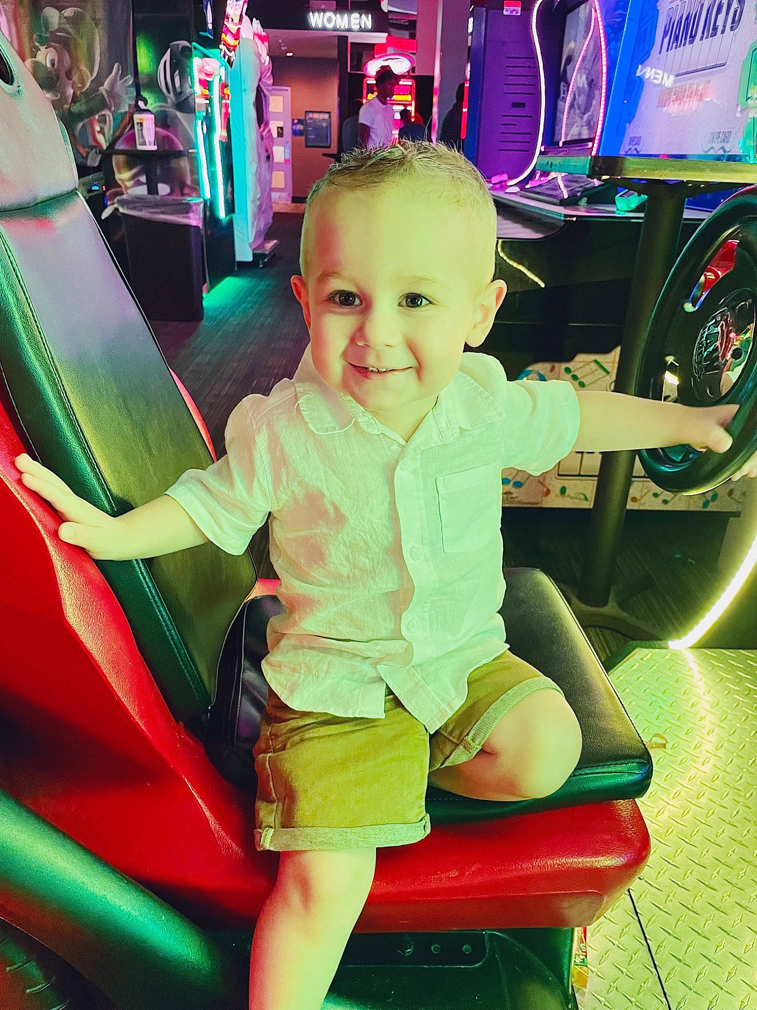 Princeton joined the competition — help win amazing prizes! beauty, child, cool, fun, green, happy, joy, lap, leg, leisure, light, magenta, person, photograph, pink, recreation, shorts, smile, snapshot, sneakers