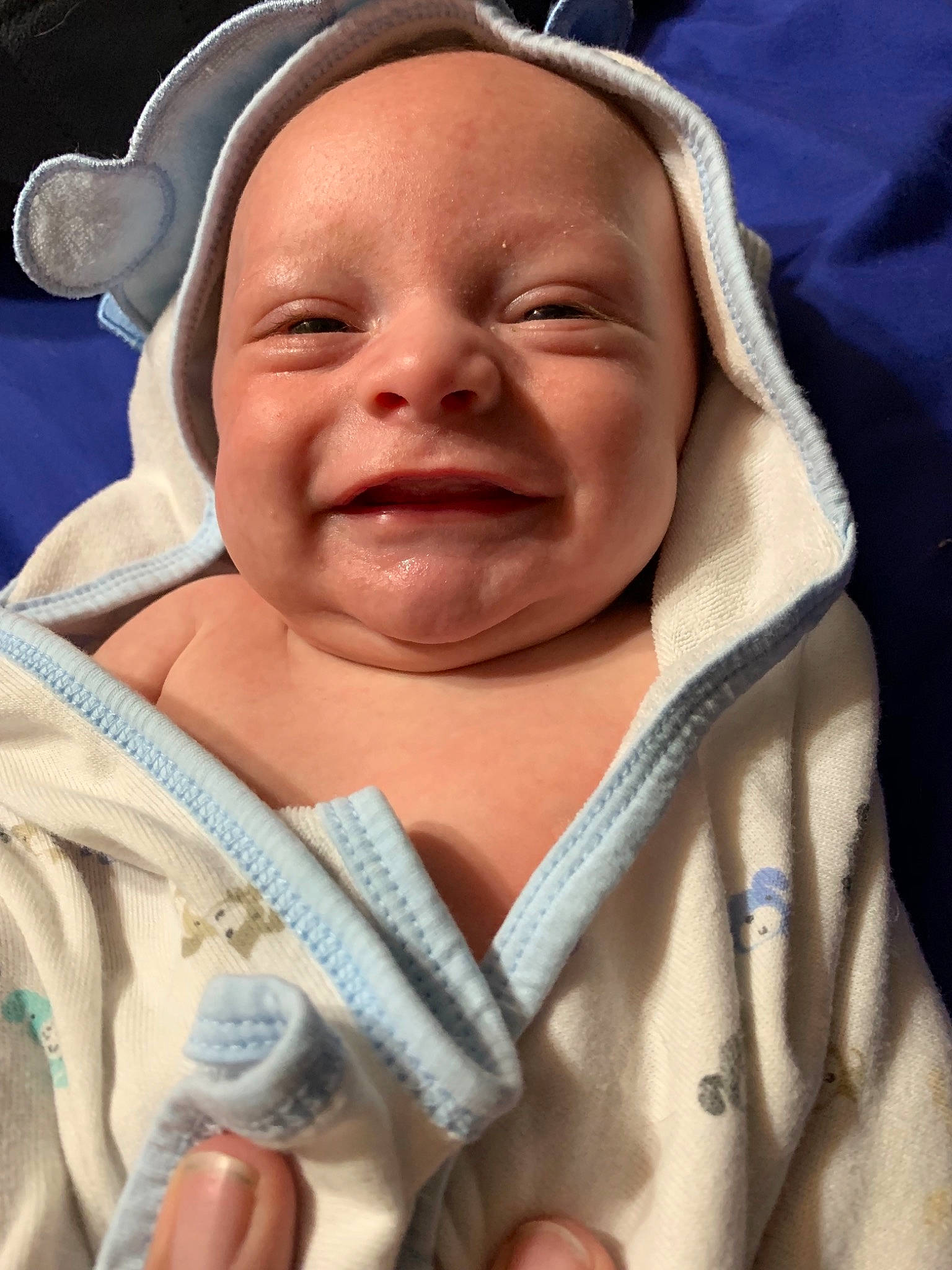 Kooper joined the competition — help win amazing prizes! baby, birth, cheek, child, childbirth, chin, ear, face, facial_expression, forehead, happy, head, nose, person, skin, smile, wrinkle