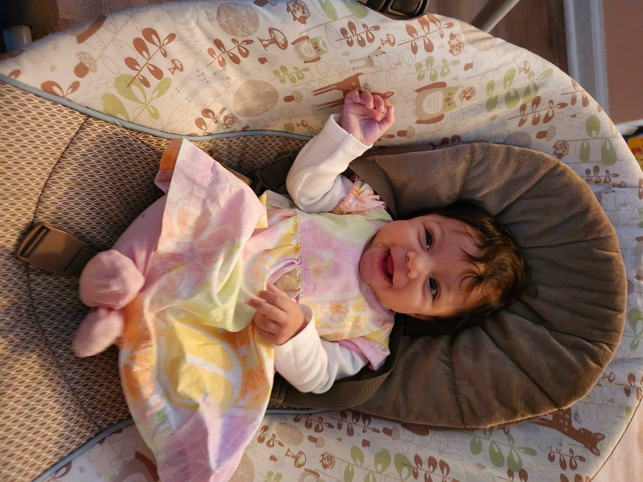 Isabella joined the competition — help win amazing prizes! baby, baby_products, baby_toddler_clothing, bedding, bedtime, child, comfort, head, linens, nap, person, room, sitting, sleep, textile, toddler