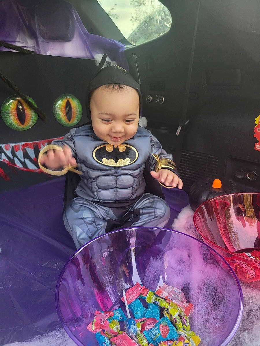 Karsyn joined the competition — help win amazing prizes! baby, baby_products, birthday, child, comfort_food, event, fictional_character, fun, glass, happy, joy, party, party_supply, person, personal_protective_equipment, play, product, purple, space, sweetness
