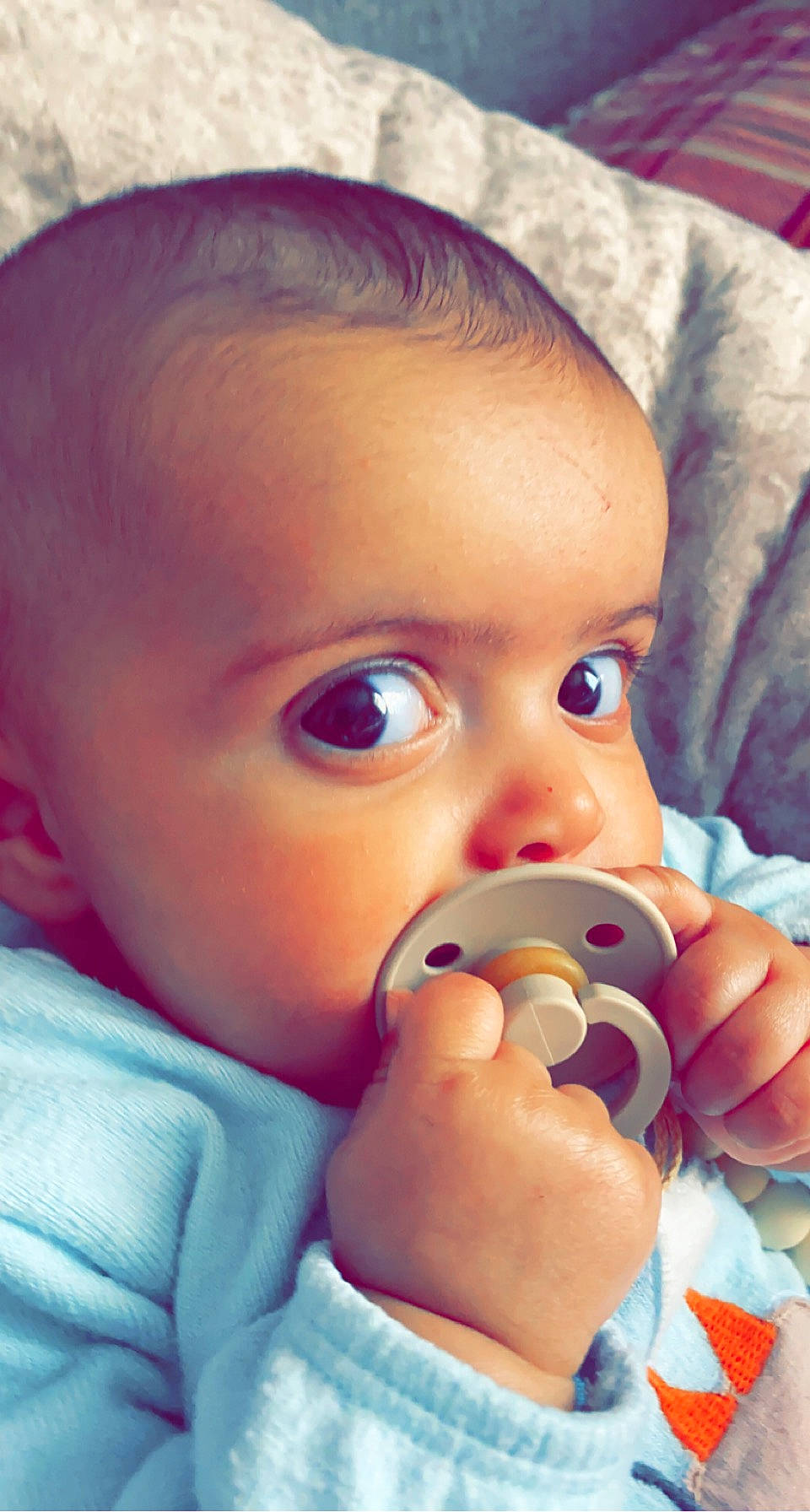 Adley joined the competition — help win amazing prizes! baby, baby_toddler_clothing, beauty, cheek, ear, eyebrow, eyelash, finger, forehead, gesture, human_body, iris, lip, mouth, nail, neck, nose, person, skin, thumb