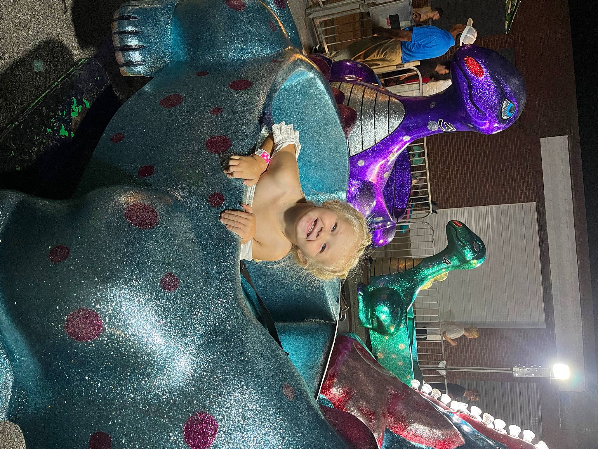 Karter joined the competition — help win amazing prizes! automotive_design, carmine, entertainment, event, fictional_character, fun, green, guitar, joy, leisure, magenta, motor_vehicle, music, musical_instrument, performing_arts, person, pink, purple, room, snapshot