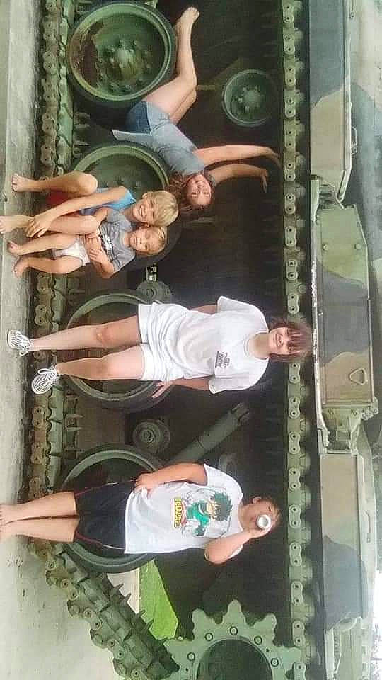 Addyson joined the competition — help win amazing prizes! auto_part, automotive_lighting, automotive_tire, car, fun, green, joy, light, machine, motor_vehicle, organ, person, photograph, room, smile, snapshot, t_shirt, tire, vehicle, vehicle_door