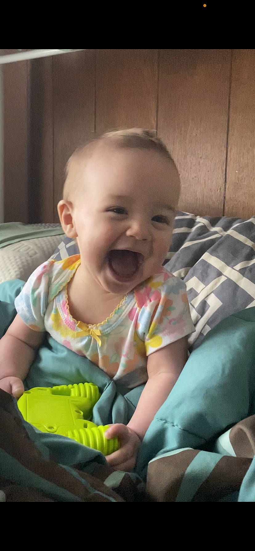 Maelynn joined the competition — help win amazing prizes! arm, baby, baby_toddler_clothing, cheek, child, comfort, eye, finger, flooring, fun, grass, happy, head, iris, mouth, nose, person, sitting, skin, smile