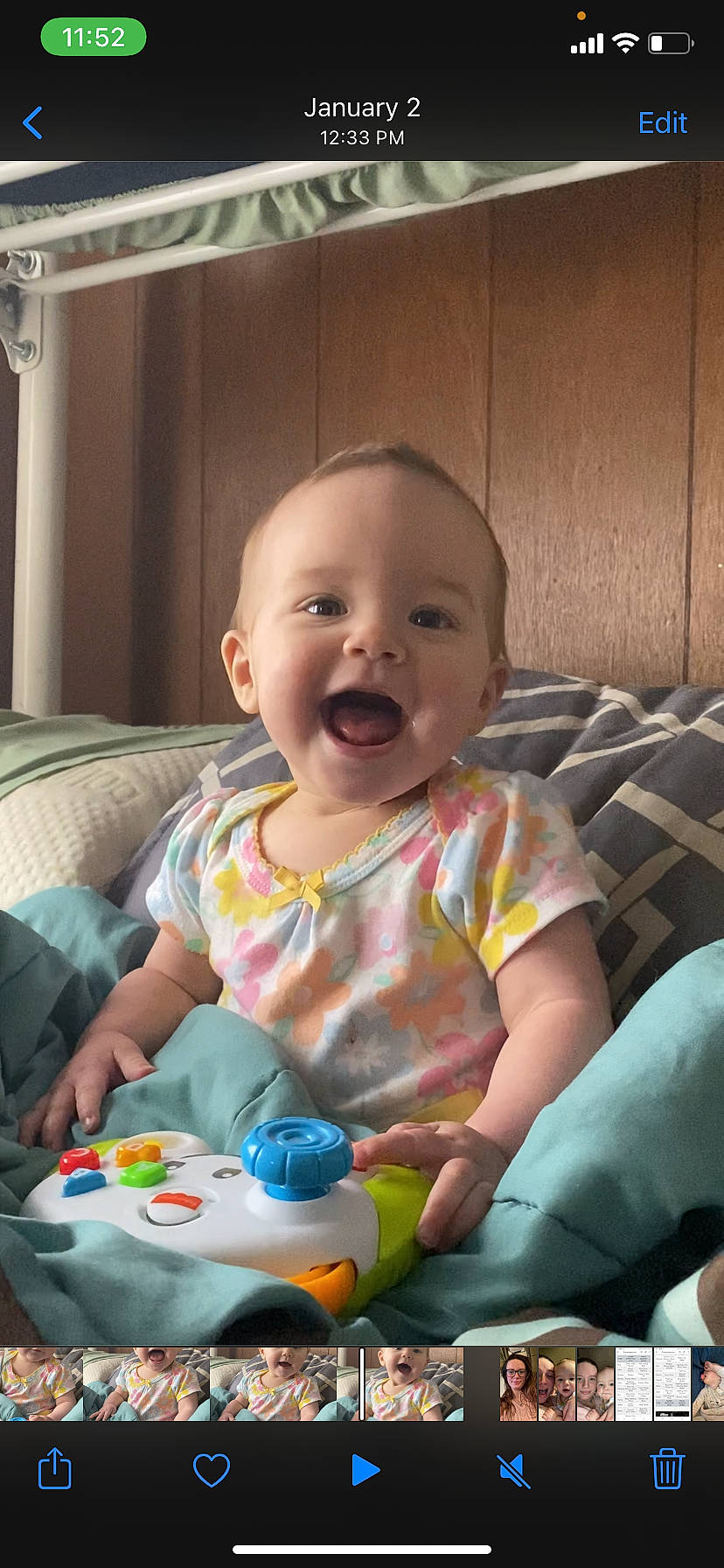 Maelynn is registered to the contest to win money with this photo: arm, baby, baby_toddler_clothing, beauty, cheek, child, comfort, finger, fun, hairstyle, happy, head, iris, mouth, person, product, room, sitting, skin, smile