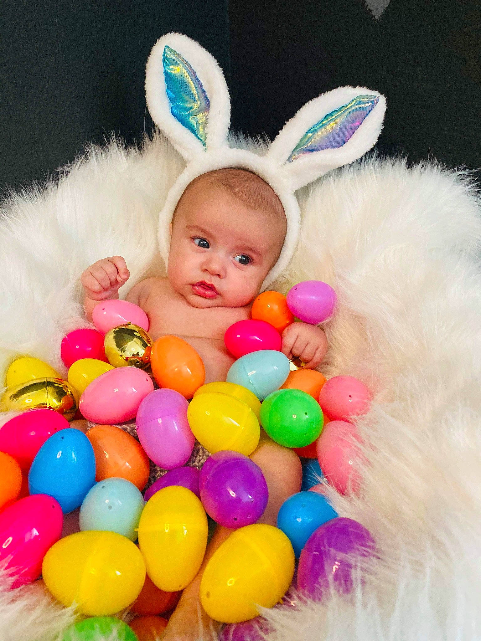 Zyrik joined the competition — help win amazing prizes! baby_playing_with_toys, baby_toddler_clothing, baby_toys, ball, ball_pit, child, ear, easter, event, fun, fur, happy, holiday, party_supply, person, pink, play, sweetness, toddler, toy