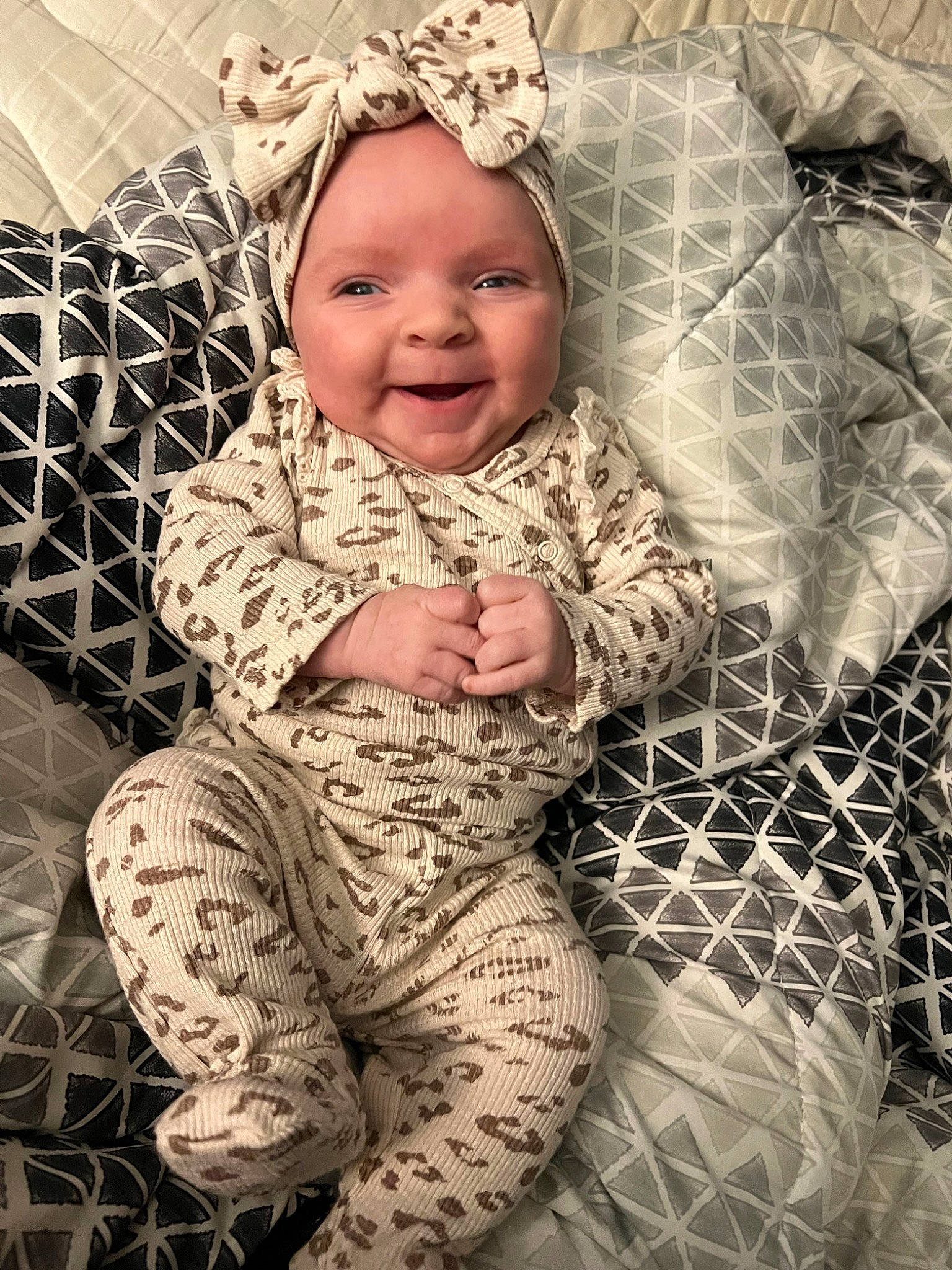 Paisley joined the competition — help win amazing prizes! baby, baby_toddler_clothing, beauty, child, comfort, costume_hat, eye, face, happy, head, headwear, human_body, iris, joy, mammal, organ, person, photograph, skin, sleeve