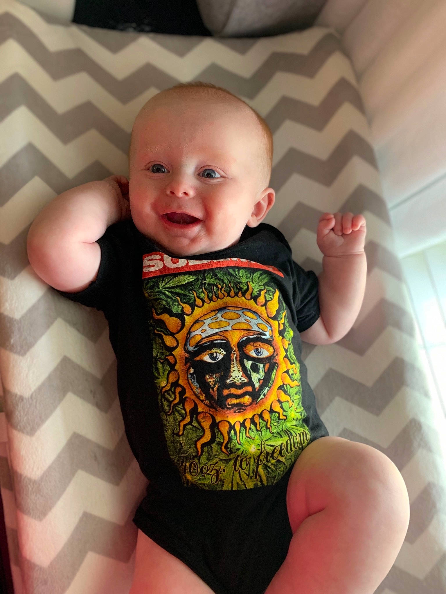 Calum joined the competition — help win amazing prizes! arm, baby, baby_products, baby_toddler_clothing, cheek, child, cool, eye, face, finger, head, leg, mouth, person, product, skin, sleeve, t_shirt, thigh, toddler