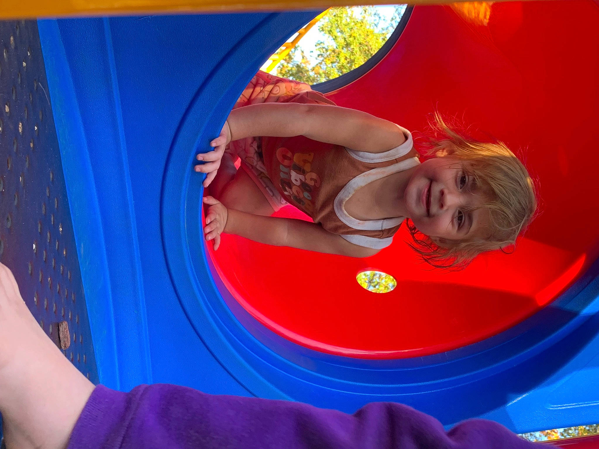 Zaria is registered to the contest to win money with this photo: baby, bounce_house, bumper, child, chute, electric_blue, fun, happy, inflatable, joy, leisure, magenta, motor_vehicle, outdoor_play_equipment, person, play, playground, recreation, room, smile