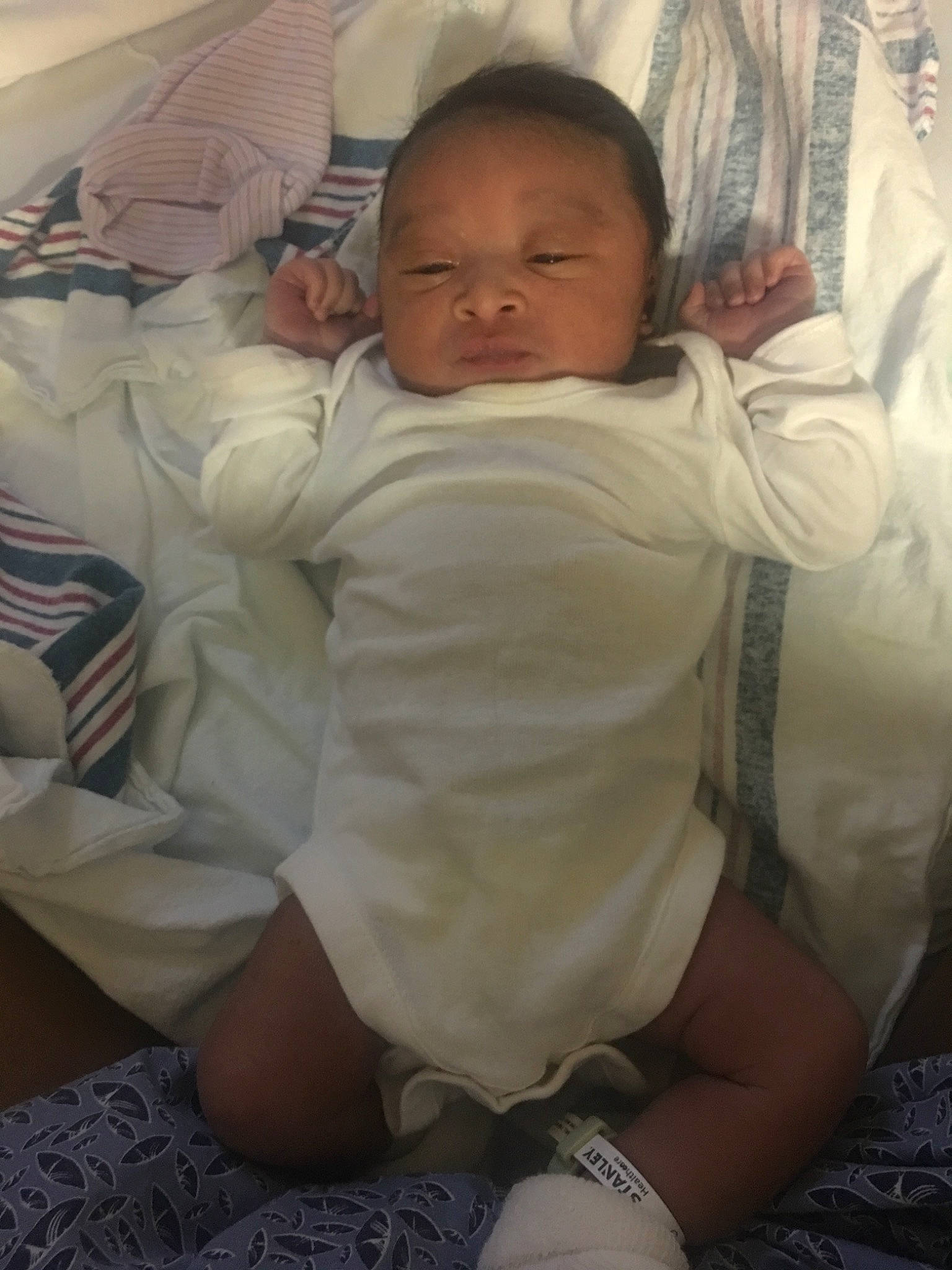 Kamya joined the competition — help win amazing prizes! arm, baby, birth, cheek, child, nap, person, skin, sleep, smile, toddler