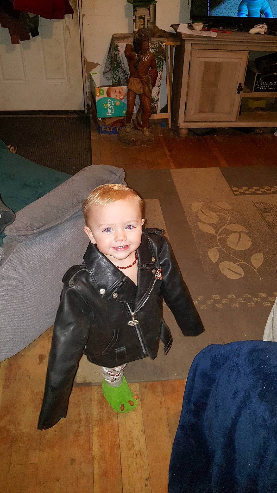 Steel joined the competition — help win amazing prizes! child, eye, floor, fun, joy, outerwear, person, sitting, smile, toddler