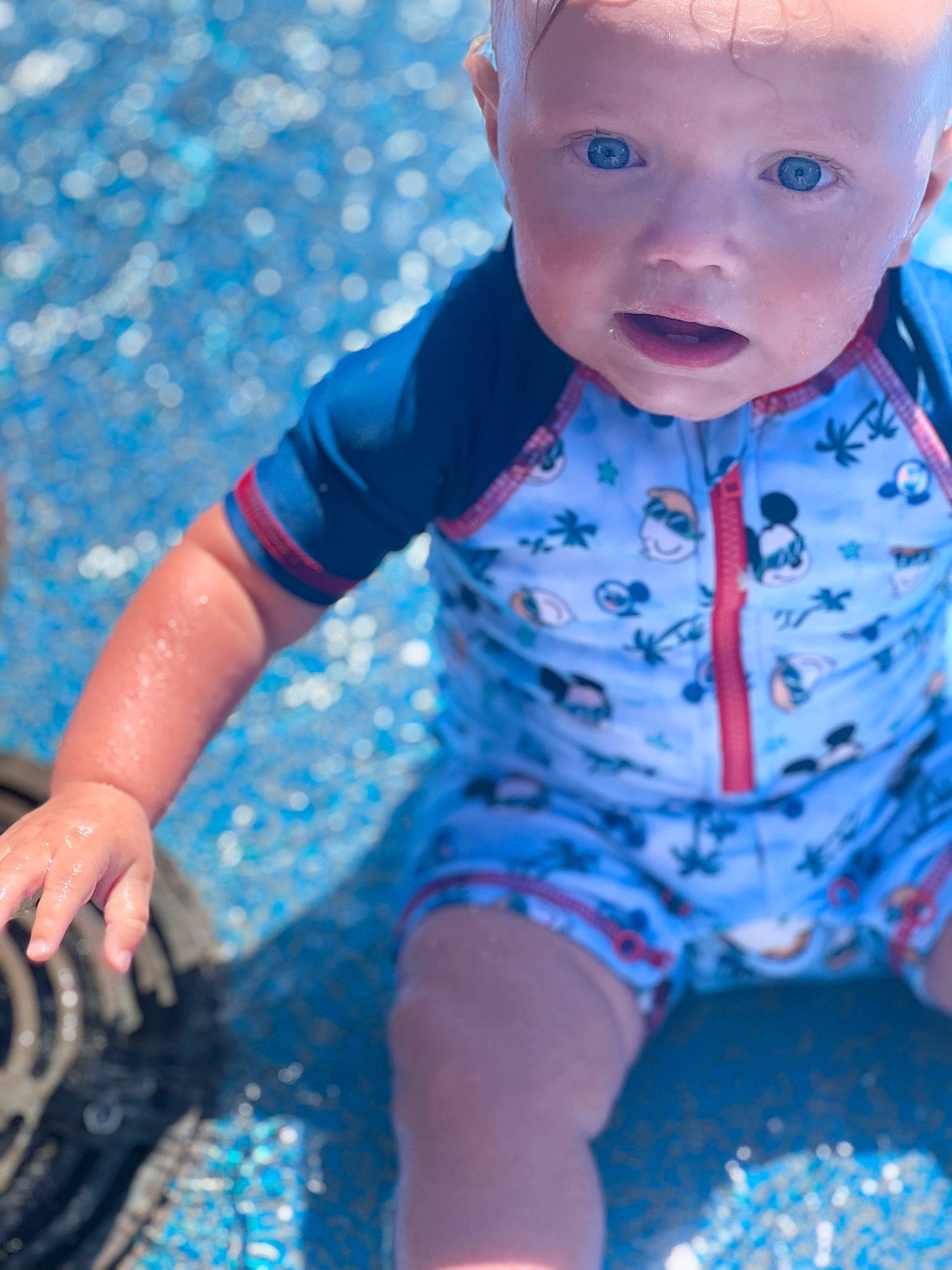 Braxton joined the competition — help win amazing prizes! azure, baby_toddler_clothing, blue, cool, finger, fun, grass, hair, happy, headwear, human_body, leg, people_in_nature, person, photograph, pink, plant, red, skin, sleeve