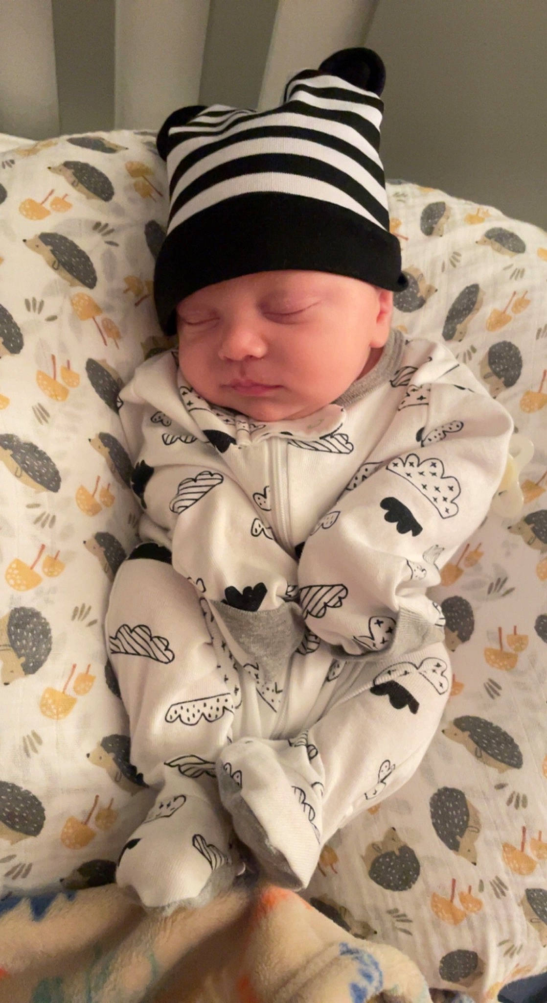 Elliot joined the competition — help win amazing prizes! baby, baby_toddler_clothing, carmine, child, collar, comfort, dress_shirt, headwear, linens, outerwear, pattern, person, sitting, sleeve, textile, toddler