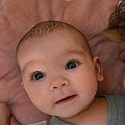 Lyna participe au concours pour gagner de l'argent avec cette photo : accessories, baby, blanket, clothing, cushion, earring, face, furniture, happy, head, homedecor, jewelry, newborn, person, photography, portrait, quilt, selfie, smile, t_shirt