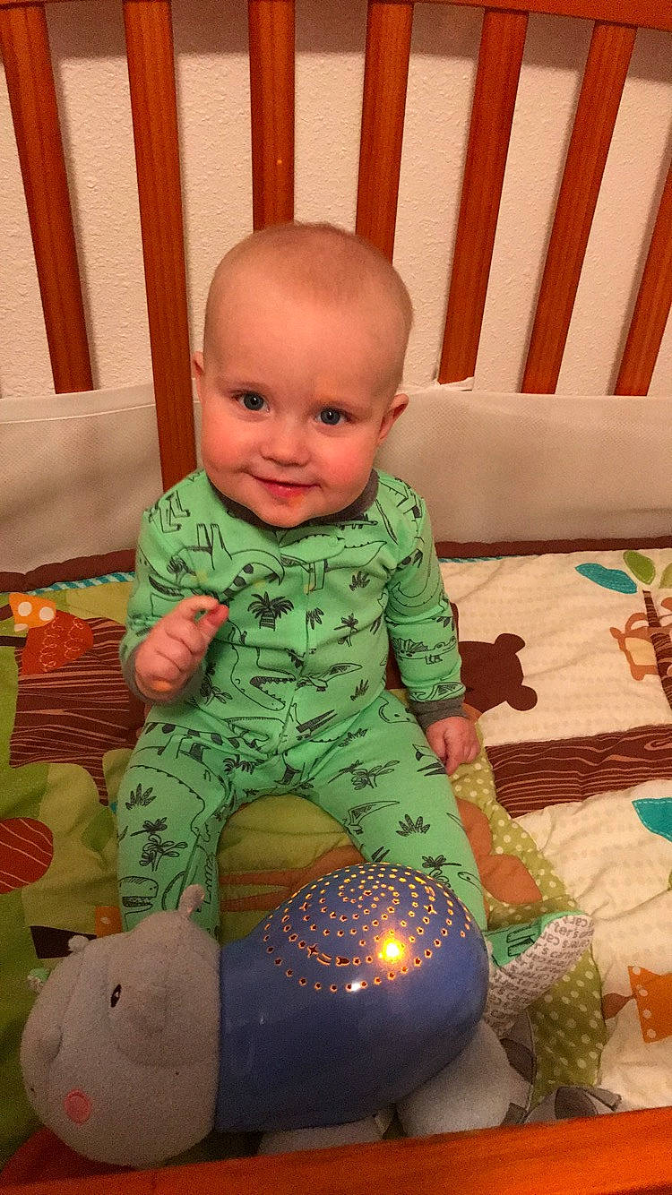 Gauge joined the competition — help win amazing prizes! baby, baby_toddler_clothing, baby_toys, child, person, play, sitting, toddler, tummy_time
