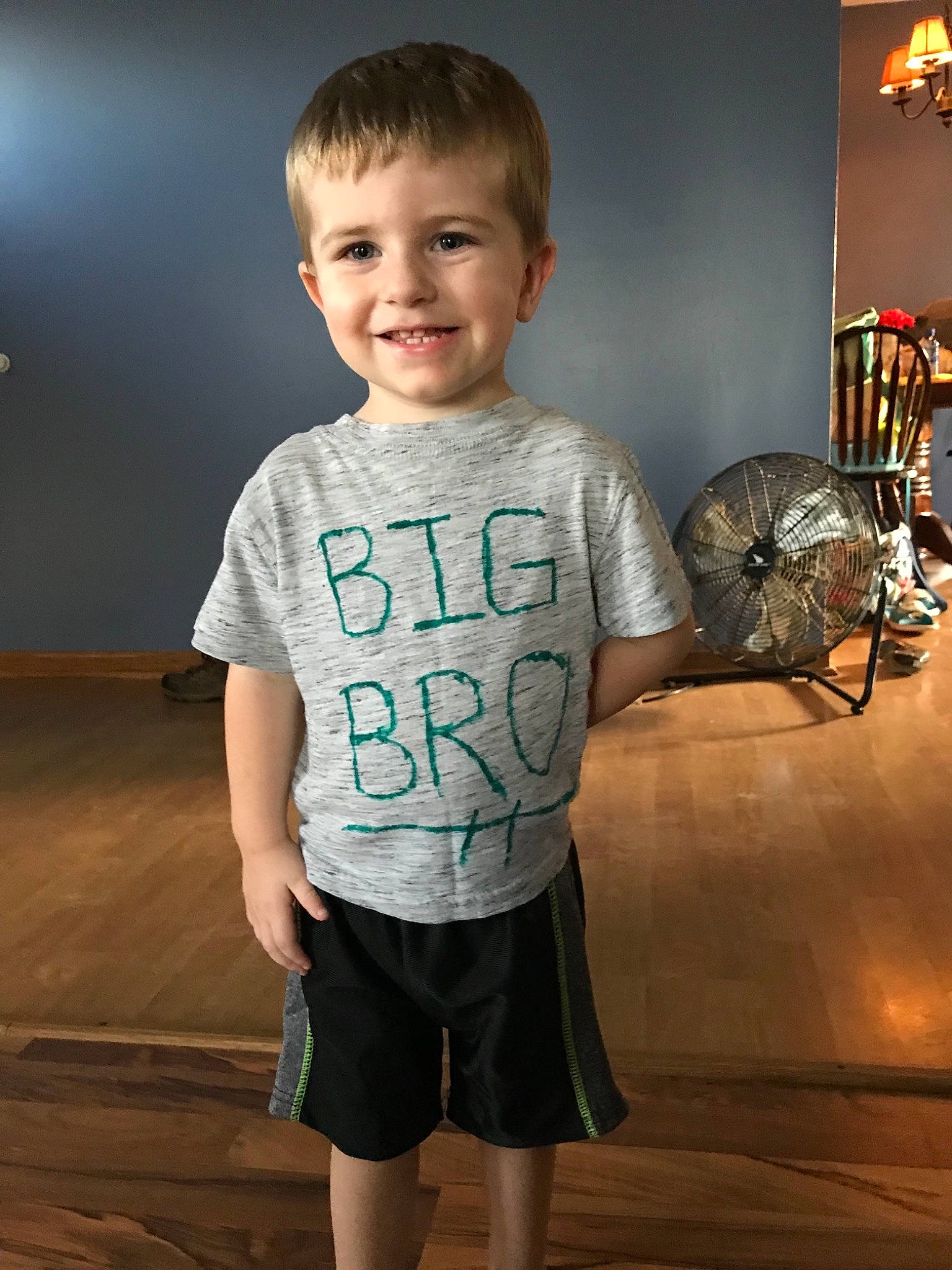 Lyric joined the competition — help win amazing prizes! child, joy, person, shorts, sleeve, smile, standing, t_shirt, toddler, top