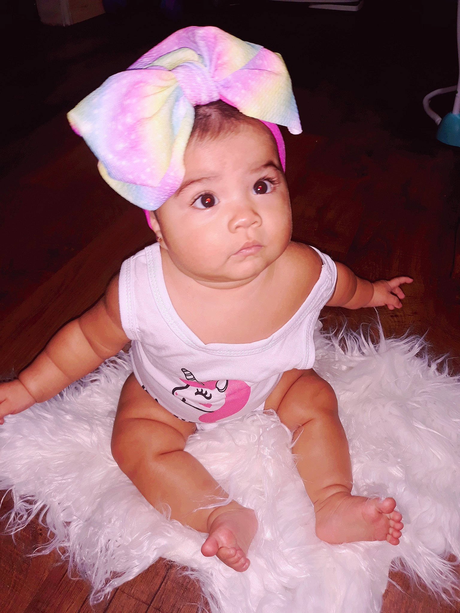 Jazelle is registered to the contest to win money with this photo: baby, baby_toddler_clothing, child, clothing, costume, costume_accessory, fun, hair_accessory, headgear, person, pink, product, skin, smile, toddler