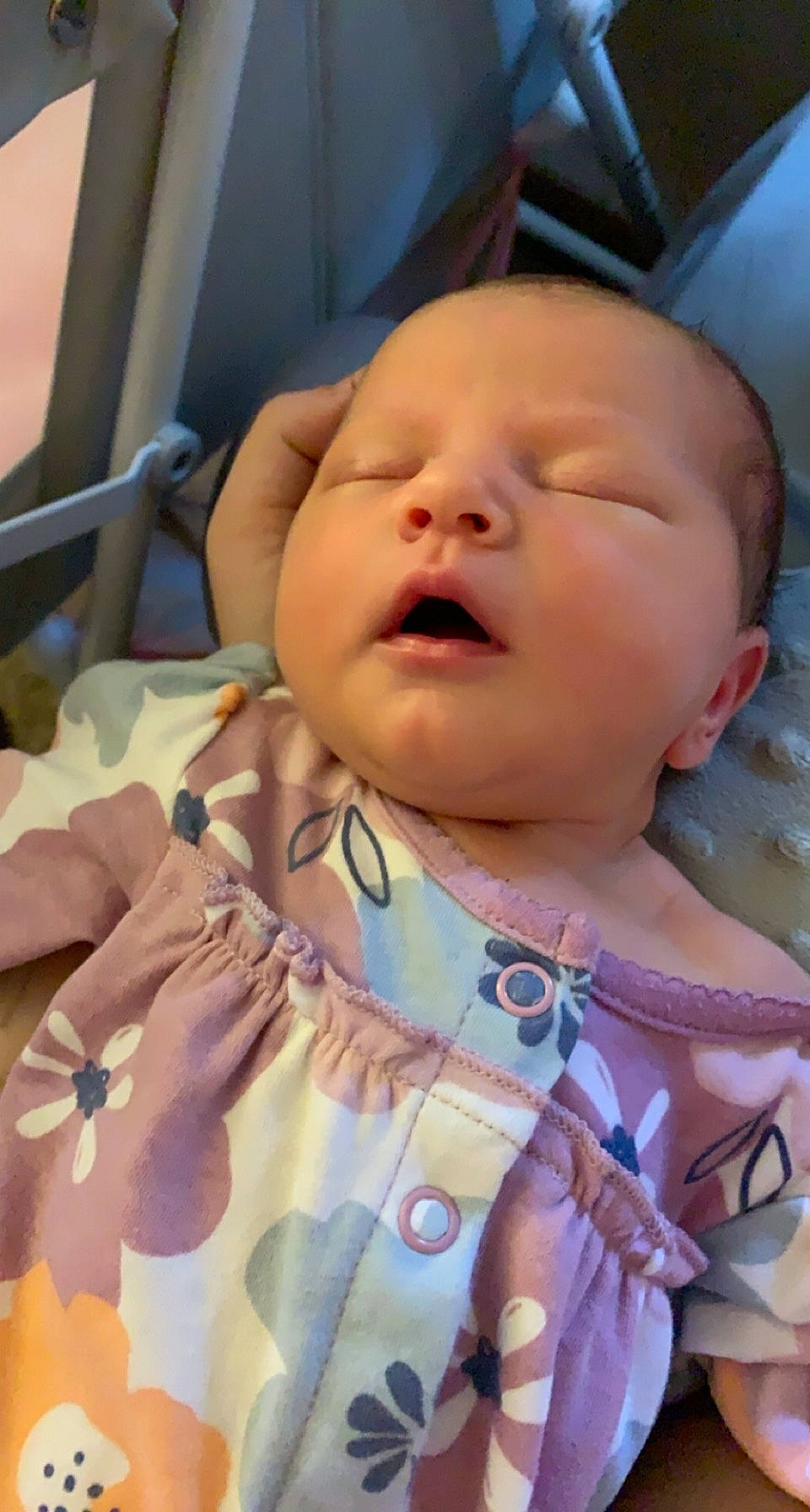 Aubry is registered to the contest to win money with this photo: baby_toddler_clothing, cheek, chin, clothing, eye, eyebrow, eyelash, face, facial_expression, finger, gesture, hand, human_body, iris, lip, mouth, neck, nose, person, skin