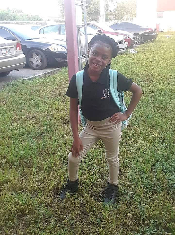 Kassandra joined the competition — help win amazing prizes! grass, joy, lawn, person, plant, soil, t_shirt, tree