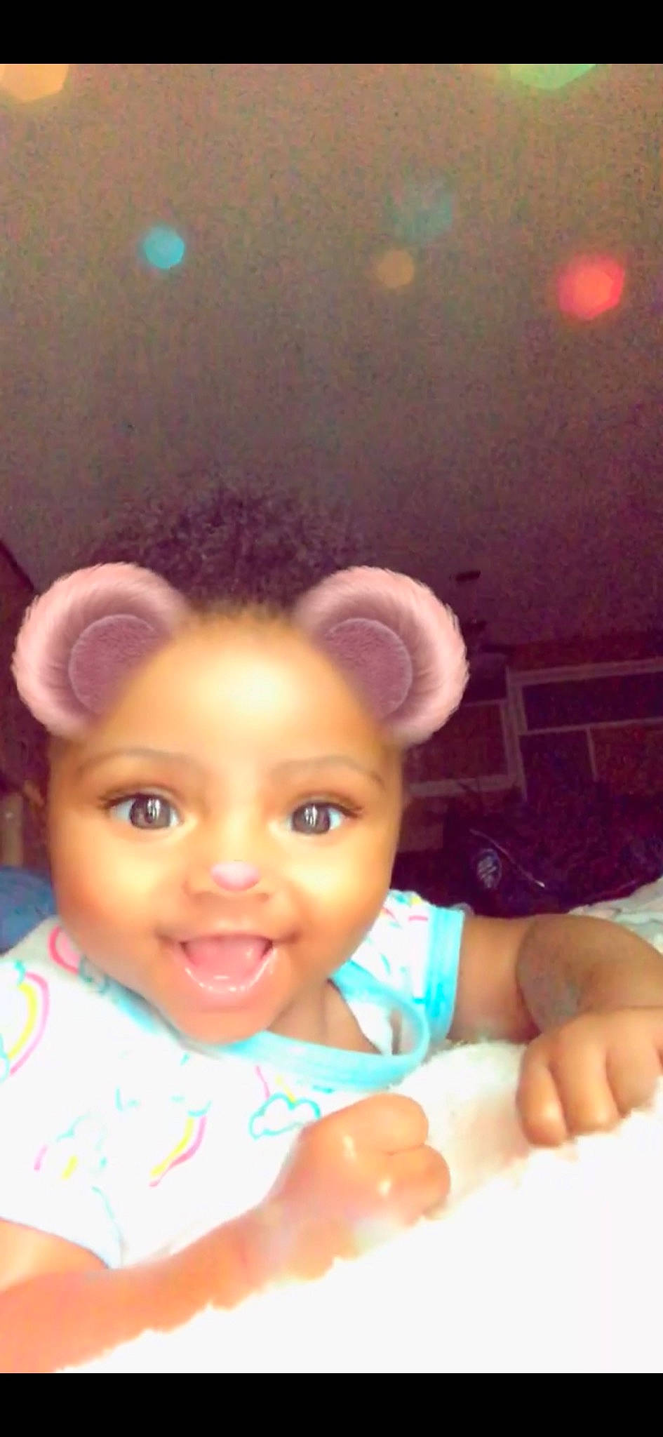 Kassidy joined the competition — help win amazing prizes! baby, black_hair, cheek, child, ear, eye, face, finger, forehead, fun, hair, head, joy, nose, person, photography, selfie, skin, smile, toddler