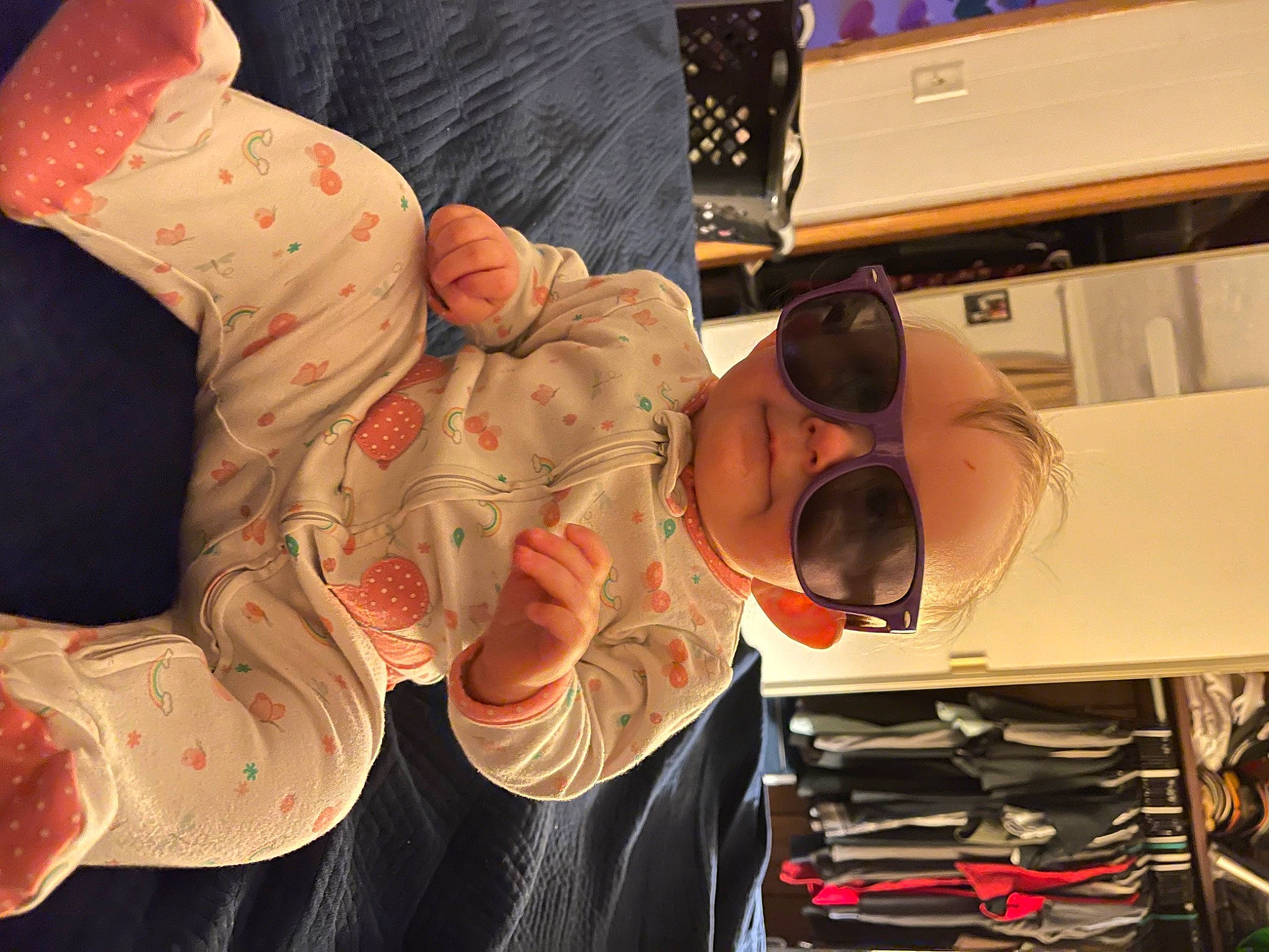 Evelynn joined the competition — help win amazing prizes! abdomen, audio_equipment, chest, child, computer_monitor, elbow, event, eyewear, finger, flesh, fun, gesture, hat, nail, person, room, shelf, shelving, sleeve, thumb