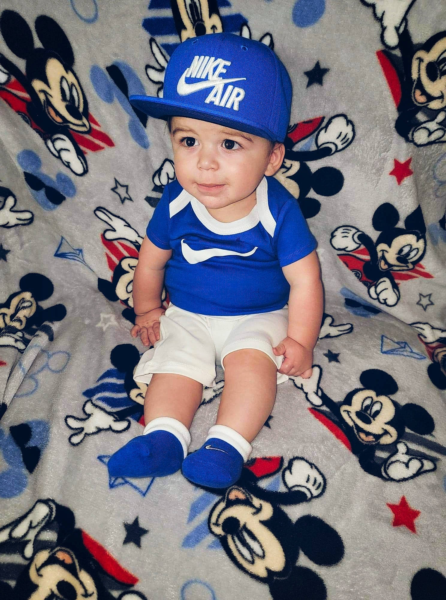 Kenneth joined the competition — help win amazing prizes! azure, baby_toddler_clothing, baseball_cap, cap, carmine, child, cool, electric_blue, font, fun, happy, headwear, pattern, person, product, sleeve, snapshot, sportswear, t_shirt, textile