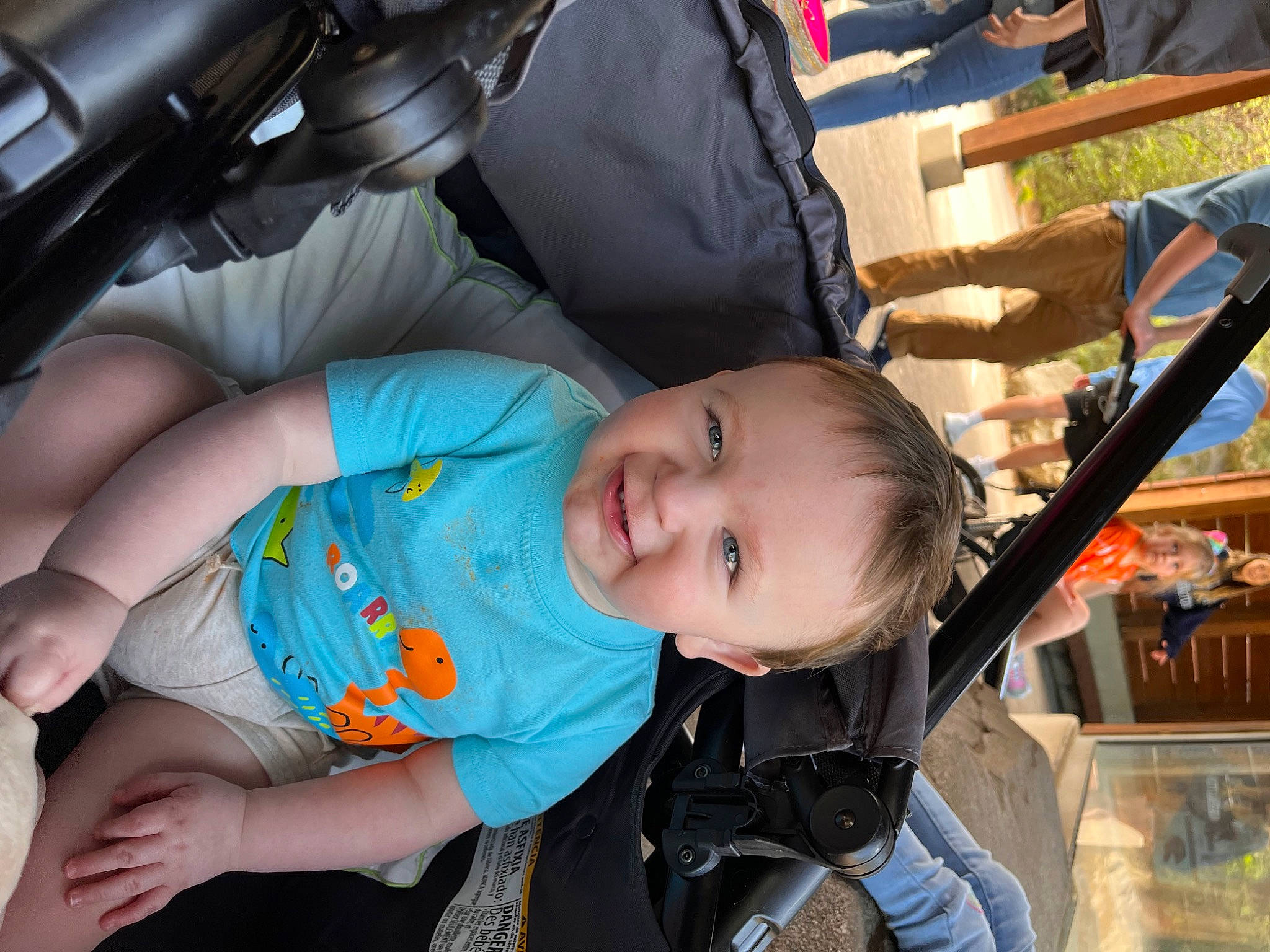 Hayden joined the competition — help win amazing prizes! auto_part, baby, baby_carriage, baby_products, baby_toddler_clothing, car_seat, child, comfort, fun, happy, leisure, mammal, person, plant, product, sitting, smile, thumb, toddler, tree