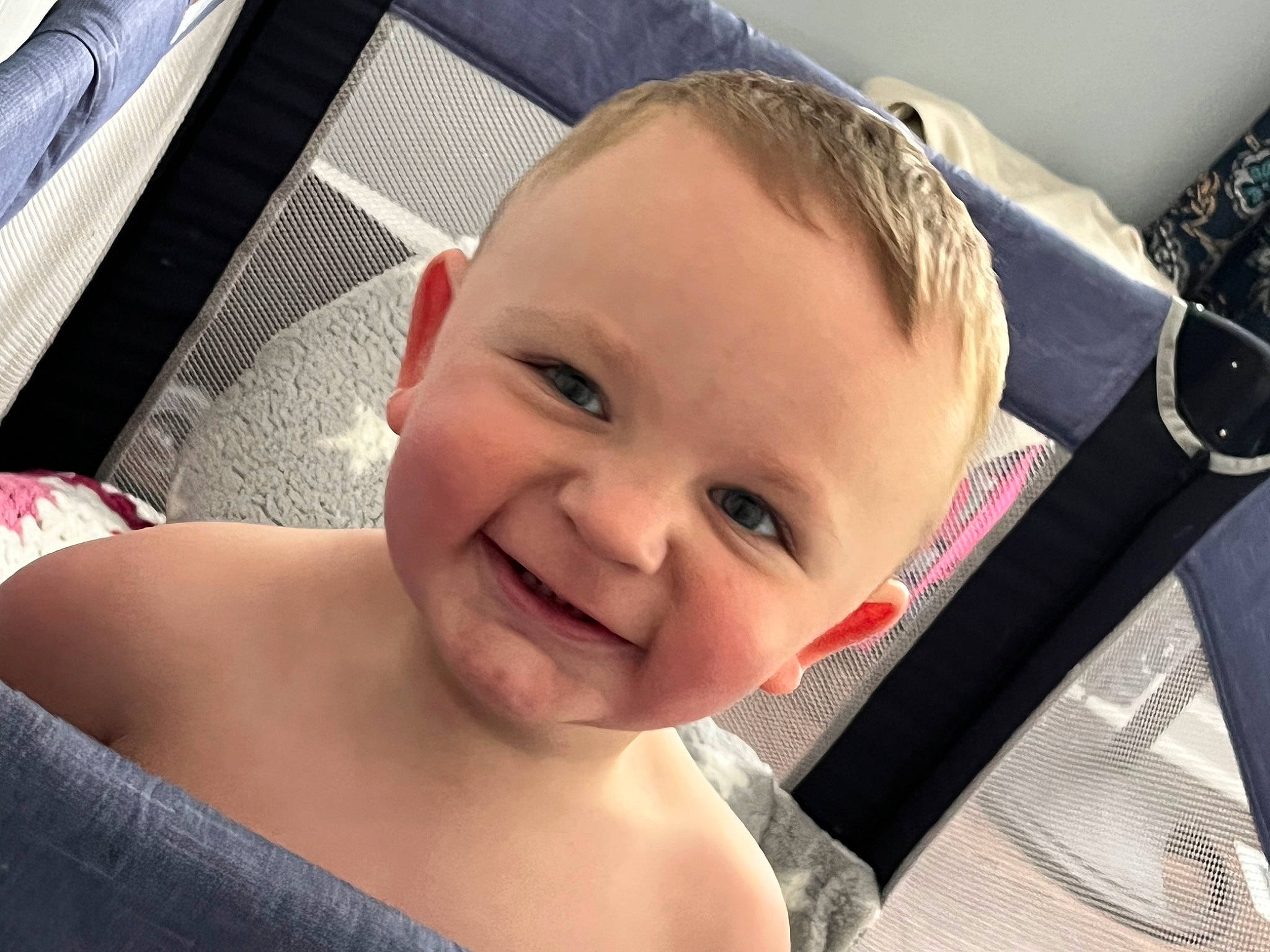 Hayden joined the competition — help win amazing prizes! baby, cheek, chin, comfort, cool, ear, eyebrow, eyelash, happy, human_body, iris, joy, lip, mouth, neck, nose, person, product, skin, smile