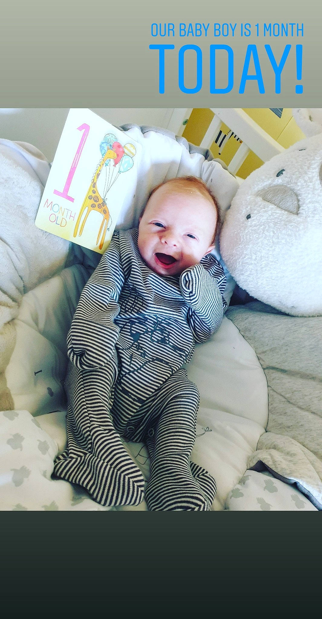 Saxon is registered to the contest to win money with this photo: baby, baby_toddler_clothing, blanket, cheek, child, design, pattern, person, room, skin, textile, toddler