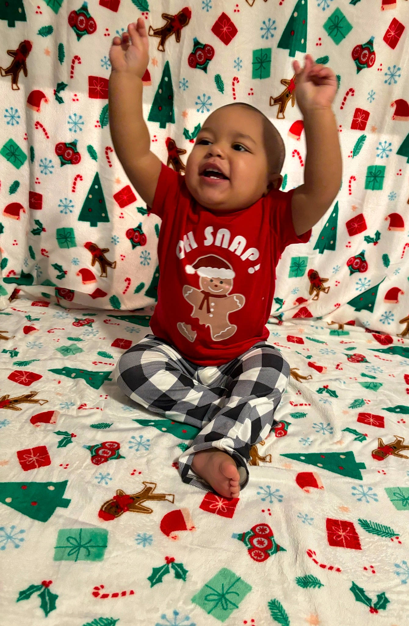 Drayson joined the competition — help win amazing prizes! baby, baby_toddler_clothing, child, design, event, fun, green, happy, leisure, linens, pattern, people_in_nature, person, plant, red, sleeve, smile, t_shirt, textile, toddler