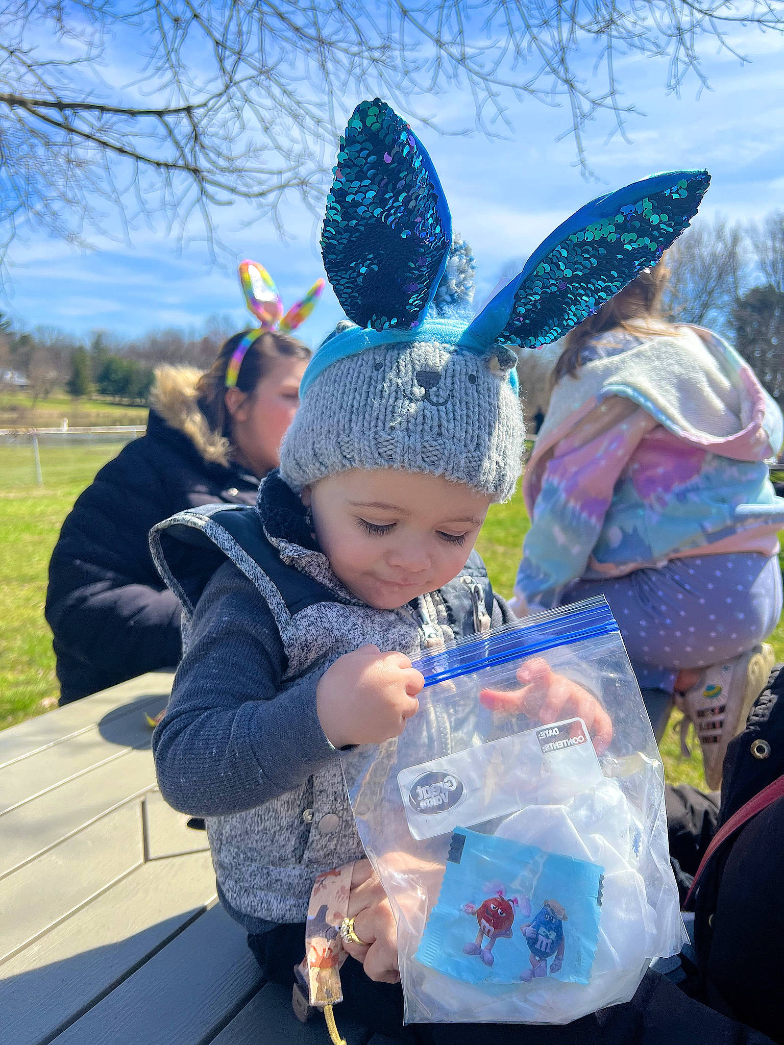 Brian is registered to the contest to win money with this photo: baby, child, cloud, costume, electric_blue, event, fun, grass, happy, hat, headgear, headwear, leaf, leisure, party_supply, person, plant, recreation, sky, spring