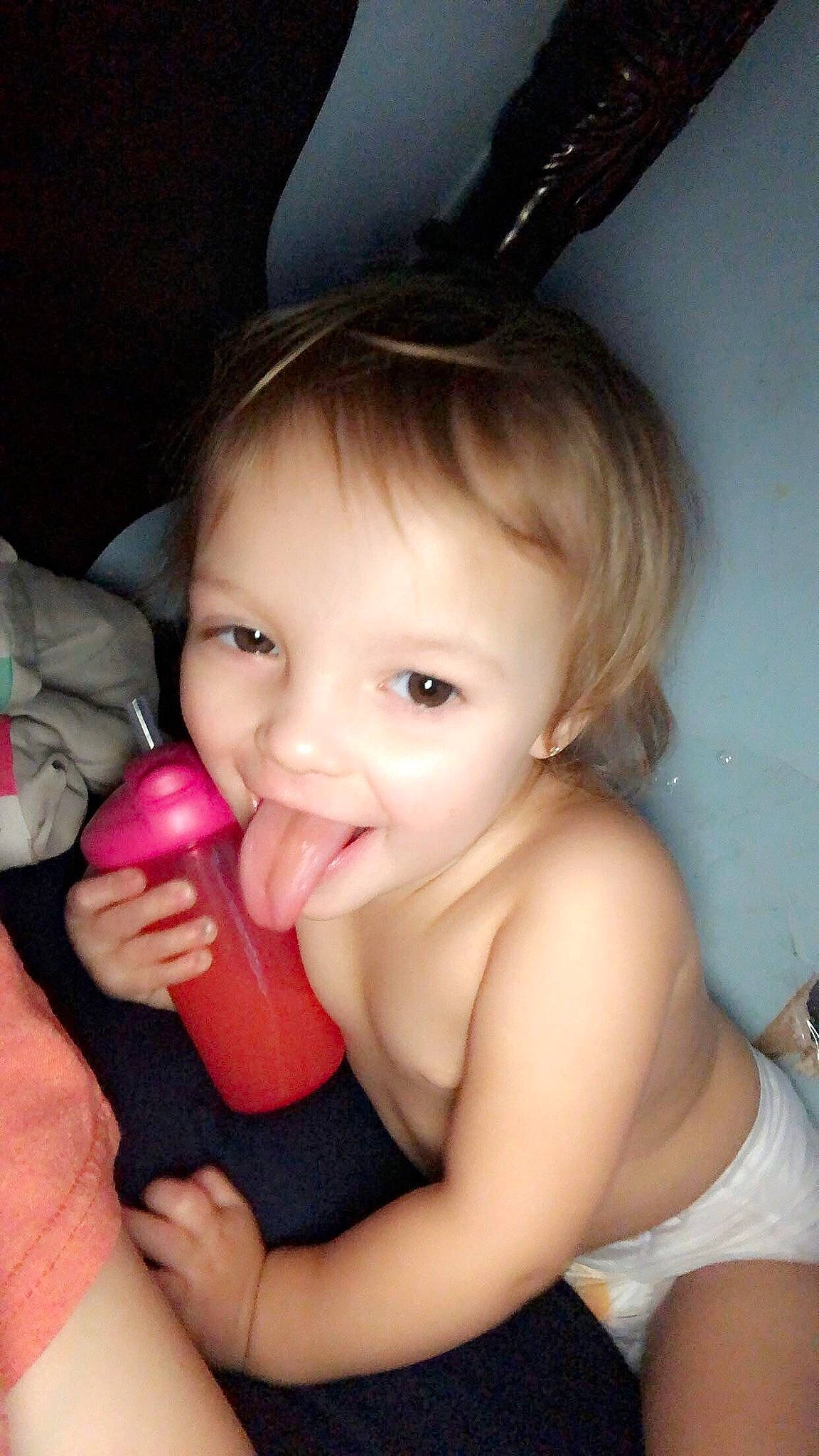 Bexley joined the competition — help win amazing prizes! baby, black_hair, cheek, chest, child, finger, hand, joy, mouth, nose, person, skin, smile, thumb, toddler