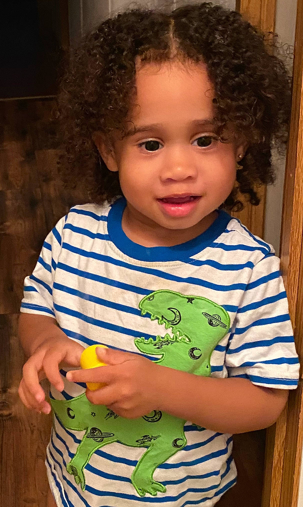 Amari is registered to the contest to win money with this photo: baby, baby_products, baby_toddler_clothing, child, person, play, smile, toddler