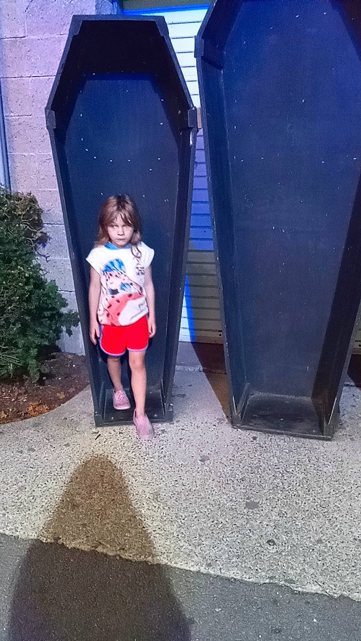 Jazmine is registered to the contest to win money with this photo: azure, child, city, concrete, cool, denim, electric_blue, fun, grass, human_leg, leisure, magenta, pedestrian, person, plant, road_surface, shadow, t_shirt, tints_and_shades, toddler