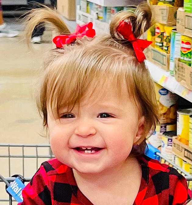 Kailee Reign joined the competition — help win amazing prizes! baby_toddler_clothing, bangs, beauty, blond, child, chin, ear, event, eyelash, fun, hairstyle, happy, joy, people, person, photograph, pink, shelf, skin, smile