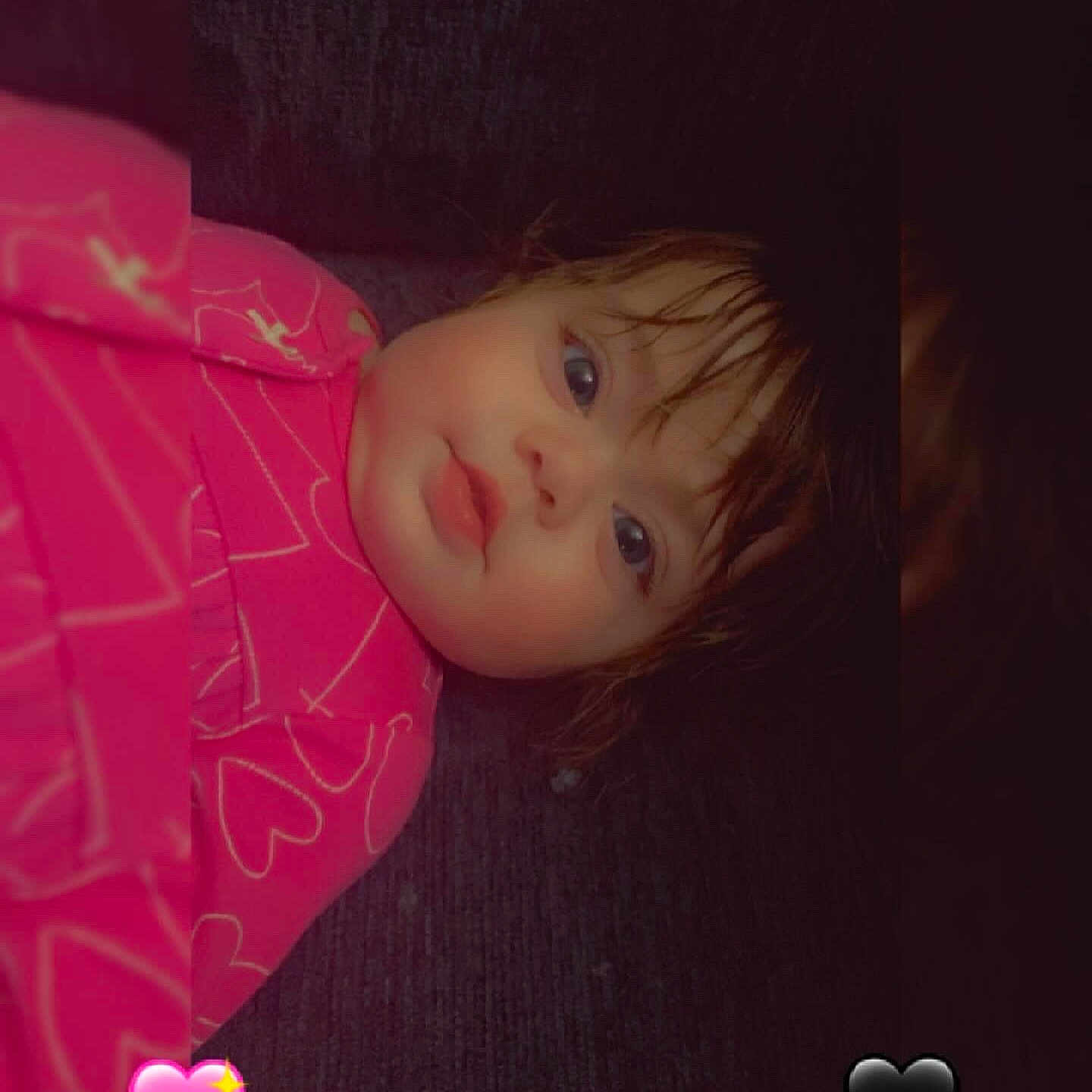 Andrea joined the competition — help win amazing prizes! baby, bed, bodypart, clothing, coat, face, flower, furniture, happy, head, heart, jacket, lighting, mouth, newborn, person, photography, portrait, purple, smile