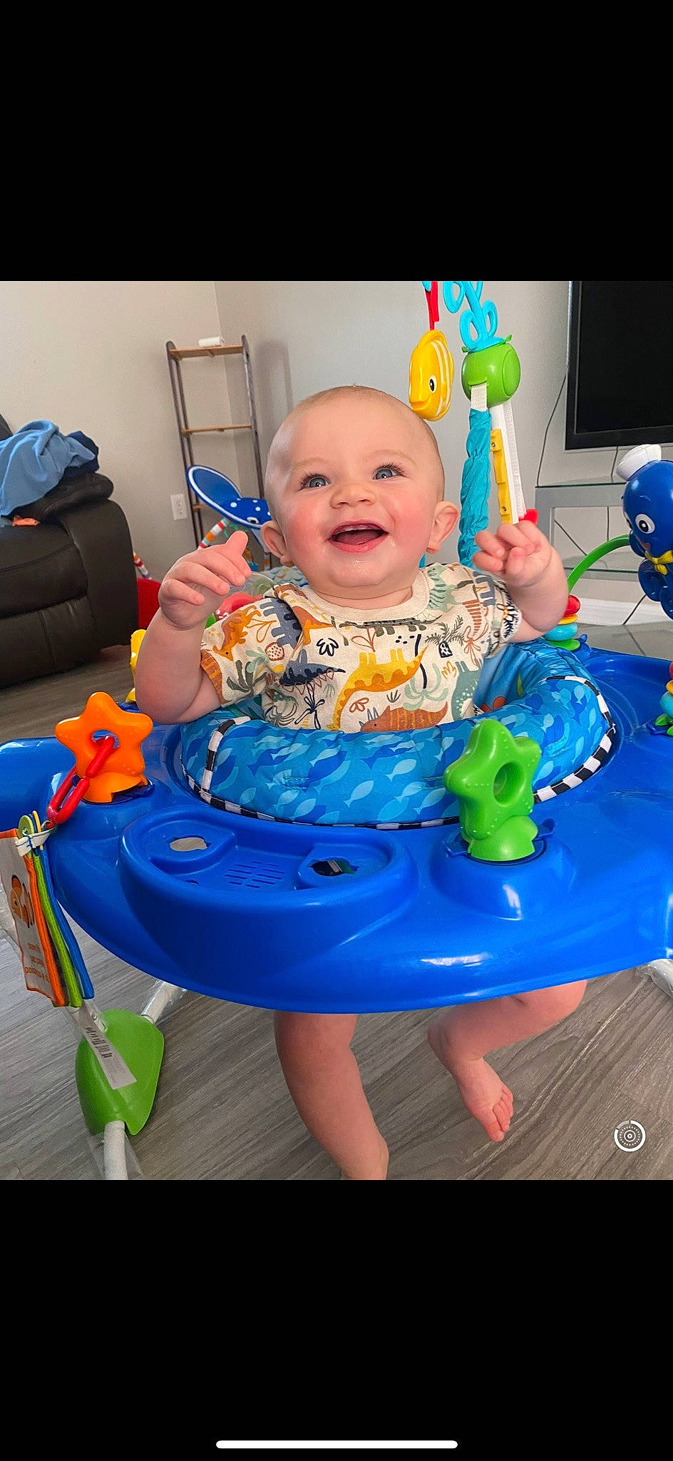 Ledger joined the competition — help win amazing prizes! azure, baby, baby_products, baby_toddler_clothing, backpack, bag, blue, chair, child, computer_keyboard, electric_blue, event, fun, happy, joy, luggage_and_bags, person, product, purple, sitting