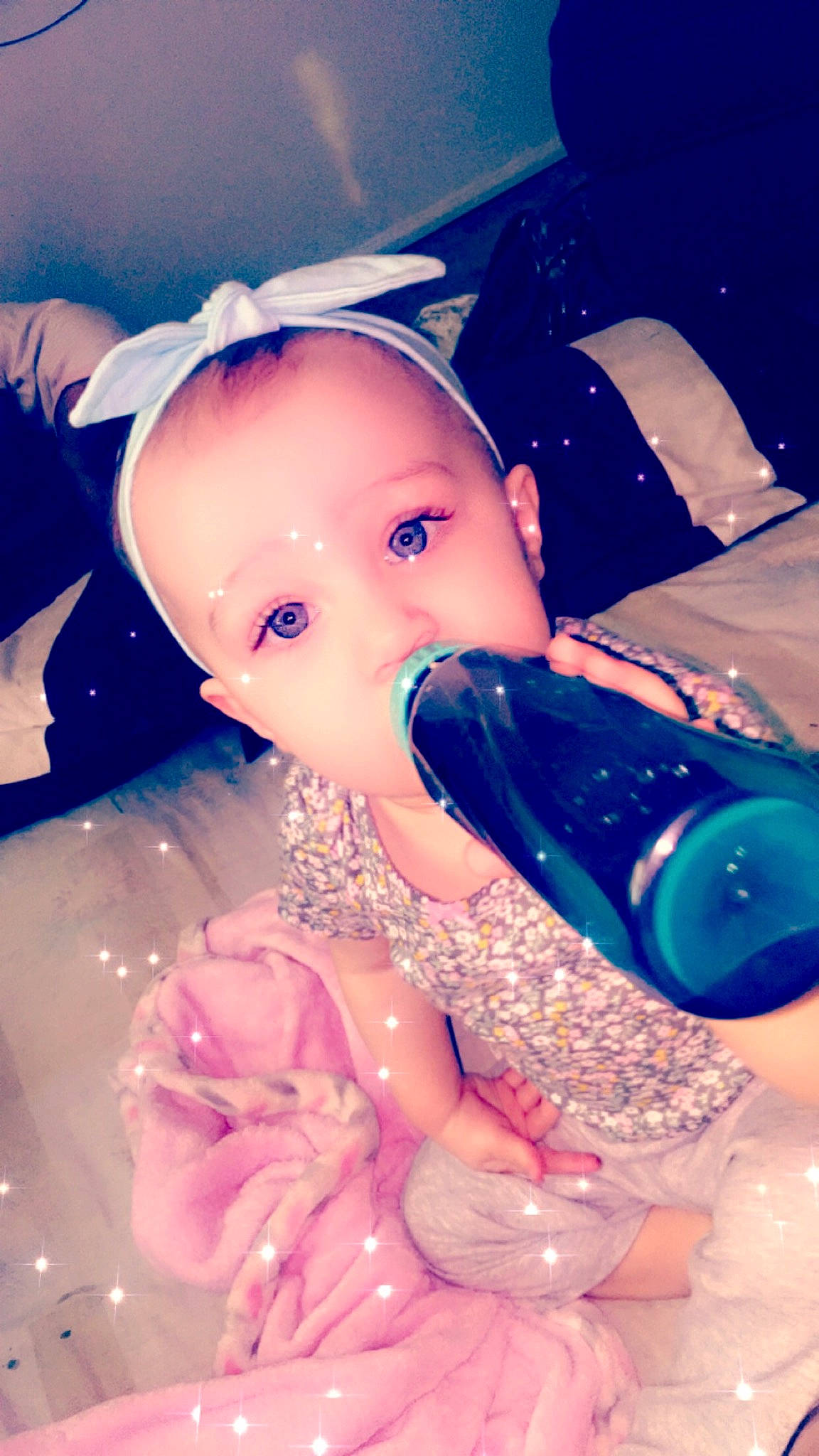 Soraya joined the competition — help win amazing prizes! baby, beauty, blue, child, cool, drinking, drinkware, eye, fashion_accessory, fun, glass, happy, person, photography, pink, skin, smile, toddler, water
