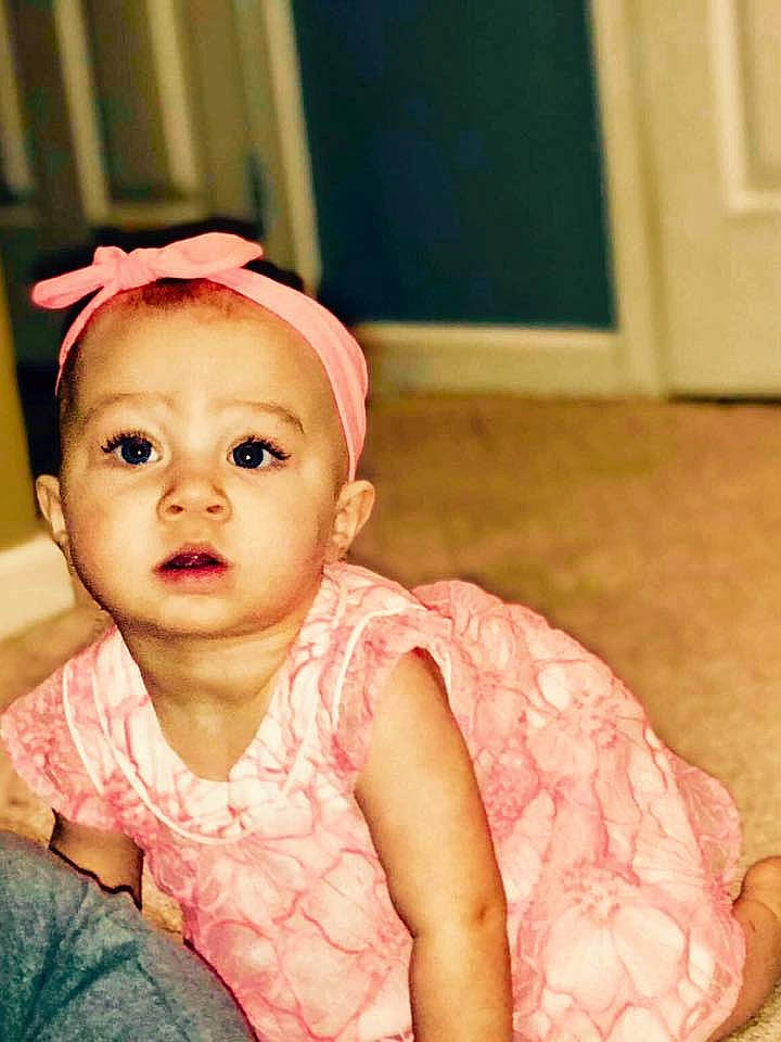 Soraya joined the competition — help win amazing prizes! baby, beauty, cheek, child, child_model, ear, eye, face, fashion_accessory, hair_accessory, head, headband, headgear, lip, peach, person, pink, skin, smile, toddler