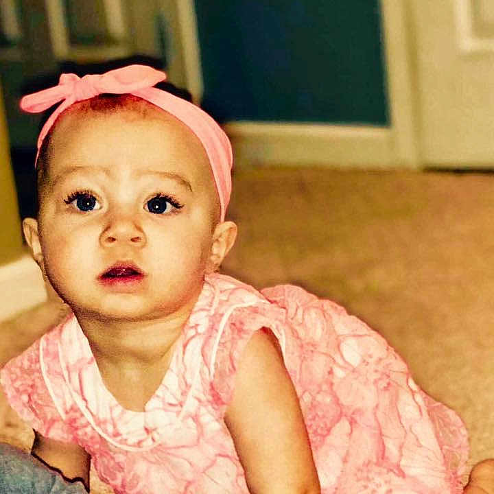 Soraya joined the competition — help win amazing prizes! baby, beauty, cheek, child, child_model, ear, eye, face, fashion_accessory, hair_accessory, head, headband, headgear, lip, peach, person, pink, skin, smile, toddler
