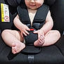 baby, infant, car_seat, child, smile, skin, seatbelt, safety_harness, indoors, cute, chubby, hands, feet, car_safety, straps, expression, young_child, seat, person, car_seat_baby