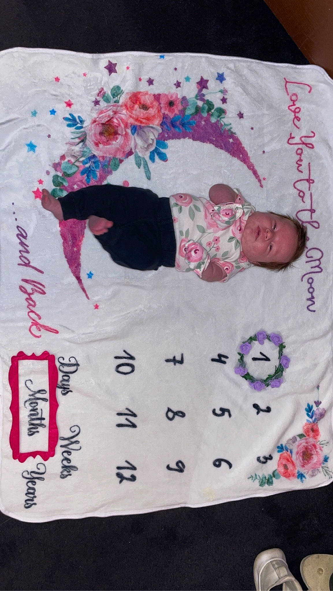 Alexandria is registered to the contest to win money with this photo: art, baby_toddler_clothing, calendar, child, comfort, craft, creative_arts, design, font, linens, magenta, paper, pattern, person, pink, room, sleeve, t_shirt, textile, toddler