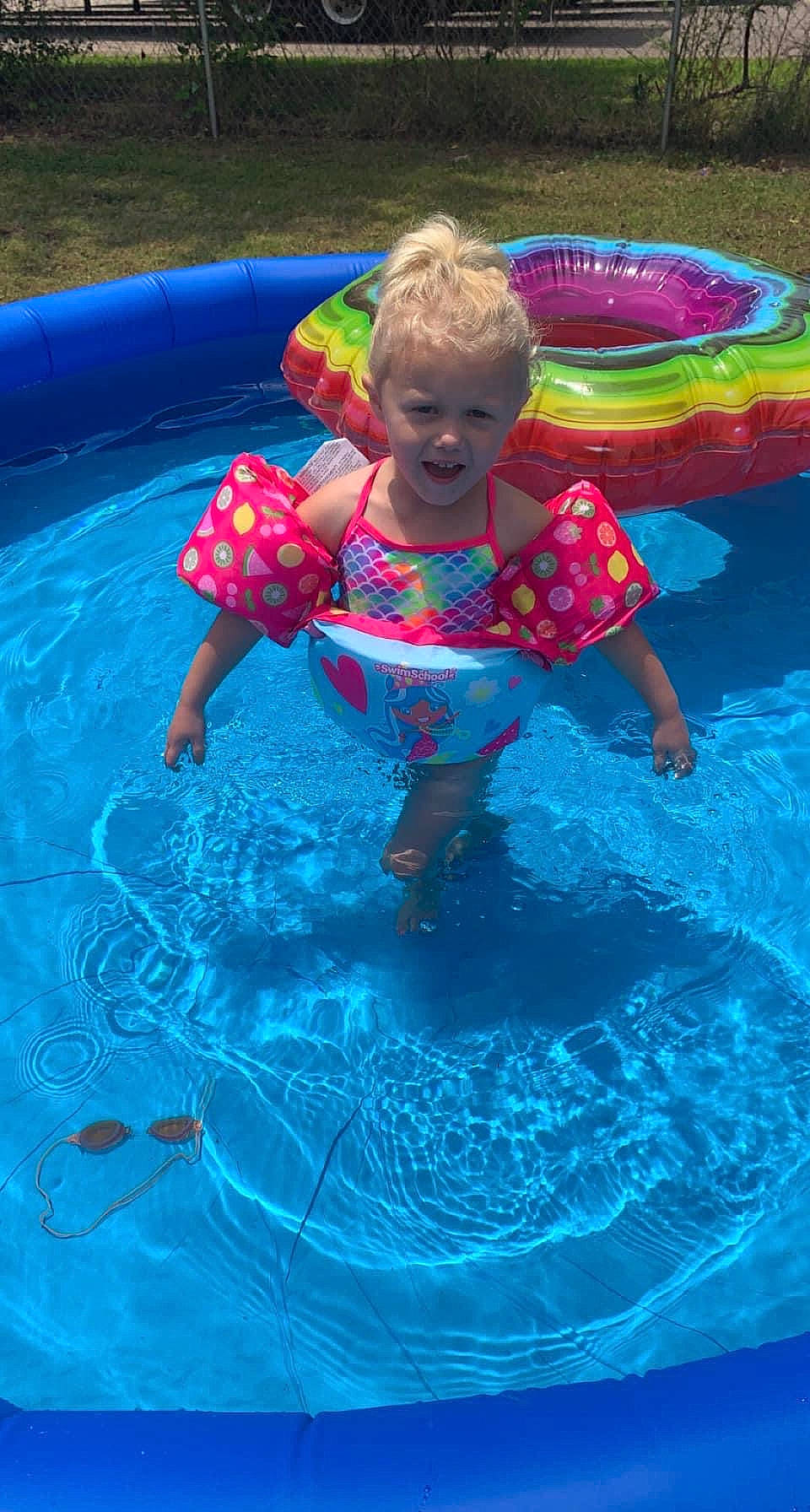 Bristol joined the competition — help win amazing prizes! aqua, azure, bathing, child, electric_blue, fun, happy, inflatable, leisure, leisure_centre, nonbuilding_structure, outdoor_recreation, person, pink, play, recreation, smile, summer, swimming_pool, toddler