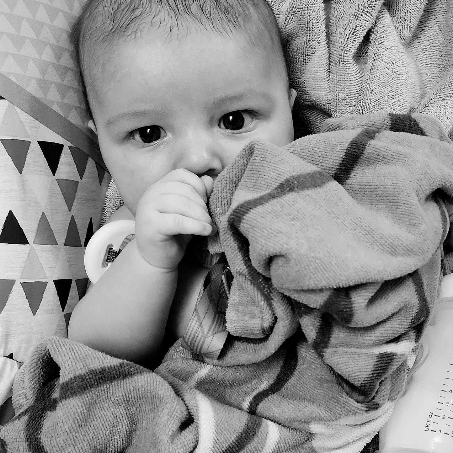 Jordan joined the competition — help win amazing prizes! baby, bed, blanket, bodypart, couch, face, finger, furniture, hand, happy, head, homedecor, laundry, linen, newborn, person, photography, portrait, quilt, towel