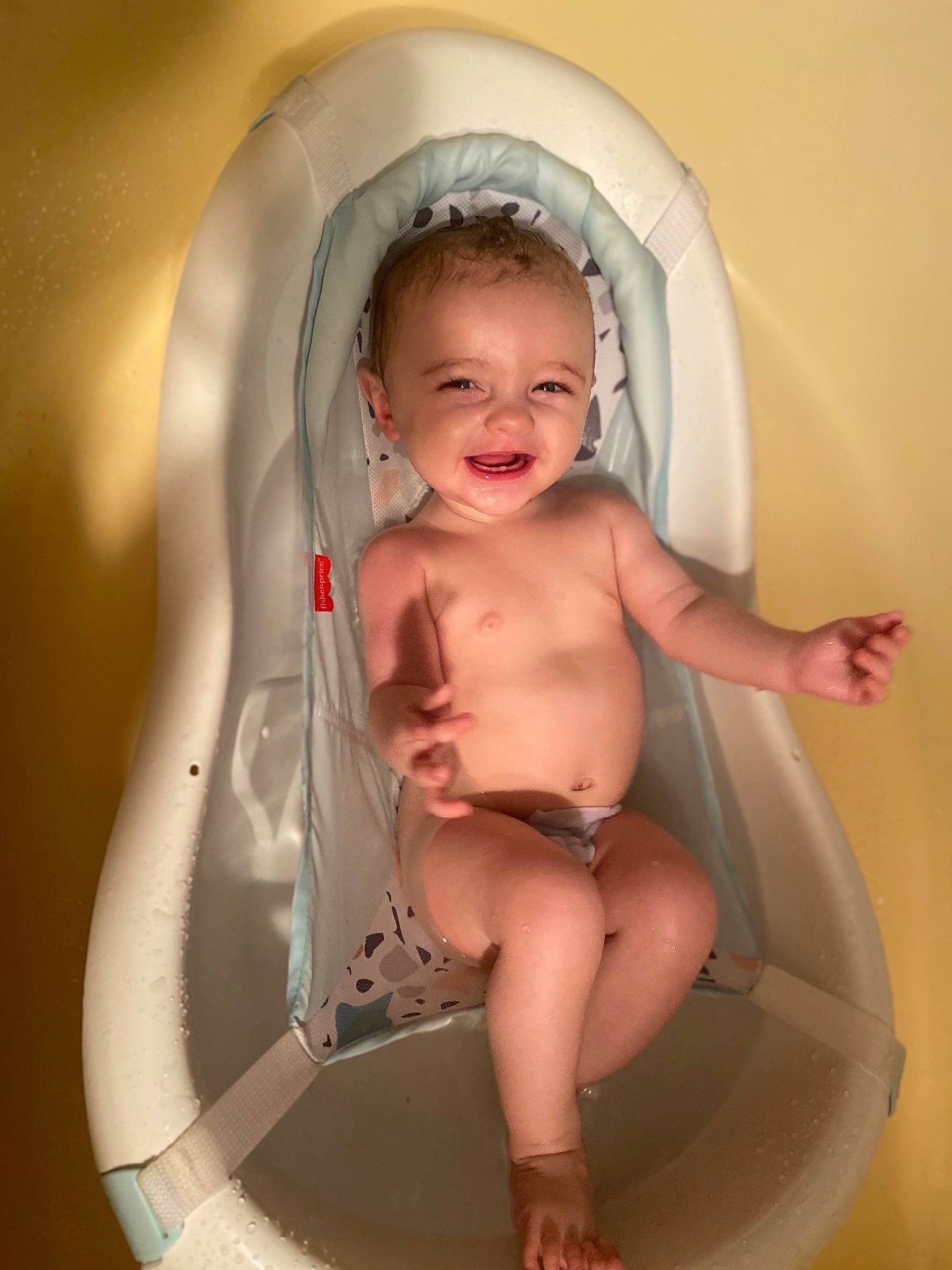 Maxton joined the competition — help win amazing prizes! arm, baby, chest, comfort, eye, face, finger, fun, hand, human_body, knee, mouth, neck, person, skin, smile, stomach, thigh, thumb, toddler