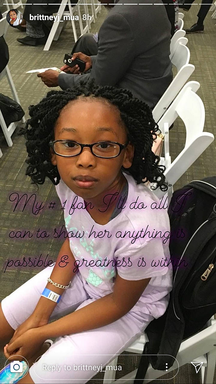 Lailah is registered to the contest to win money with this photo: black_hair, child, glasses, hair, hairstyle, human, lady, person, photography, smile