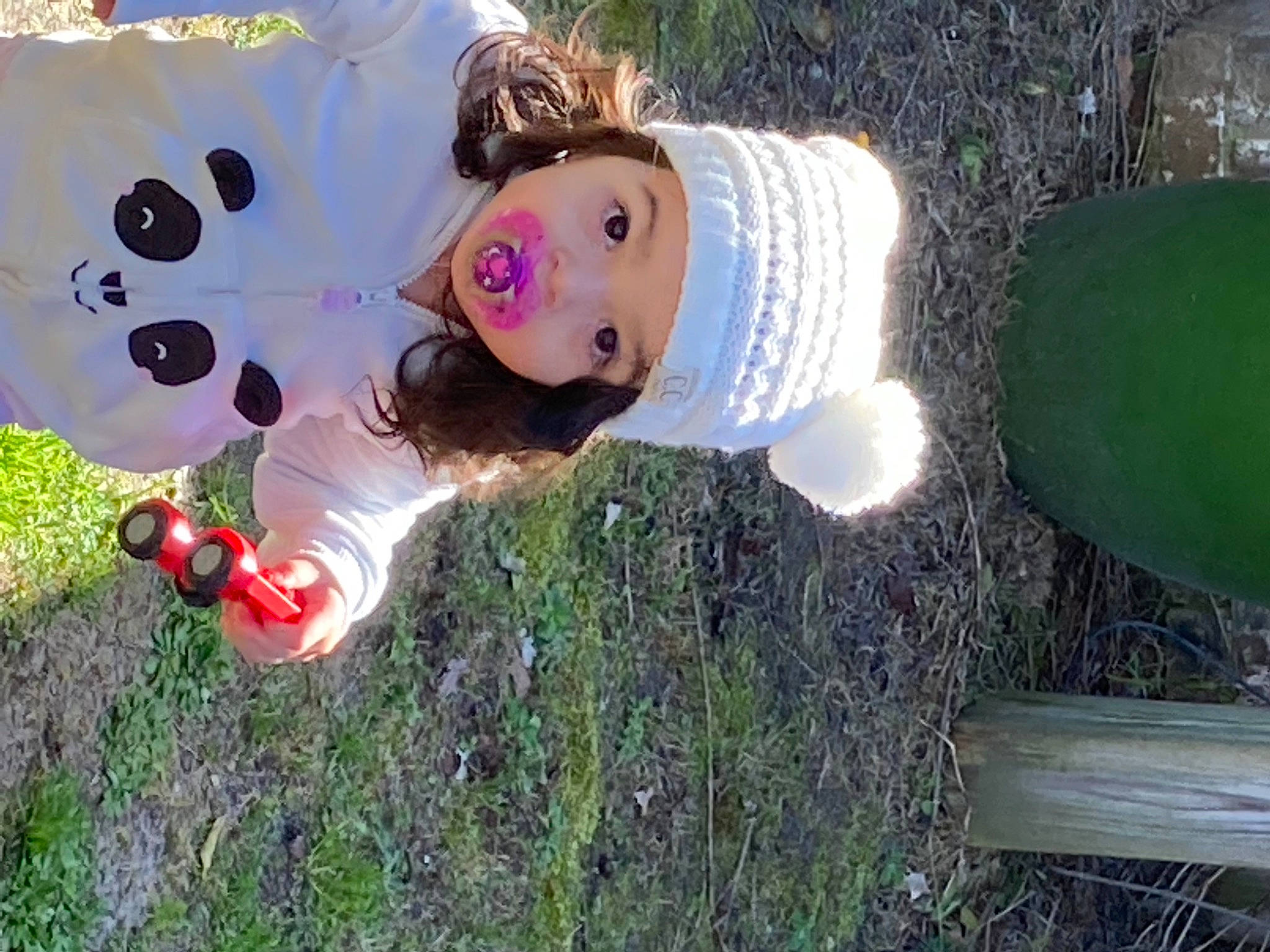 Giavanna is registered to the contest to win money with this photo: art, child, fawn, fun, grass, happy, hat, headwear, lawn_ornament, mammal, mascot, party_supply, person, plant, plush, recreation, stuffed_toy, toy, vertebrate, water
