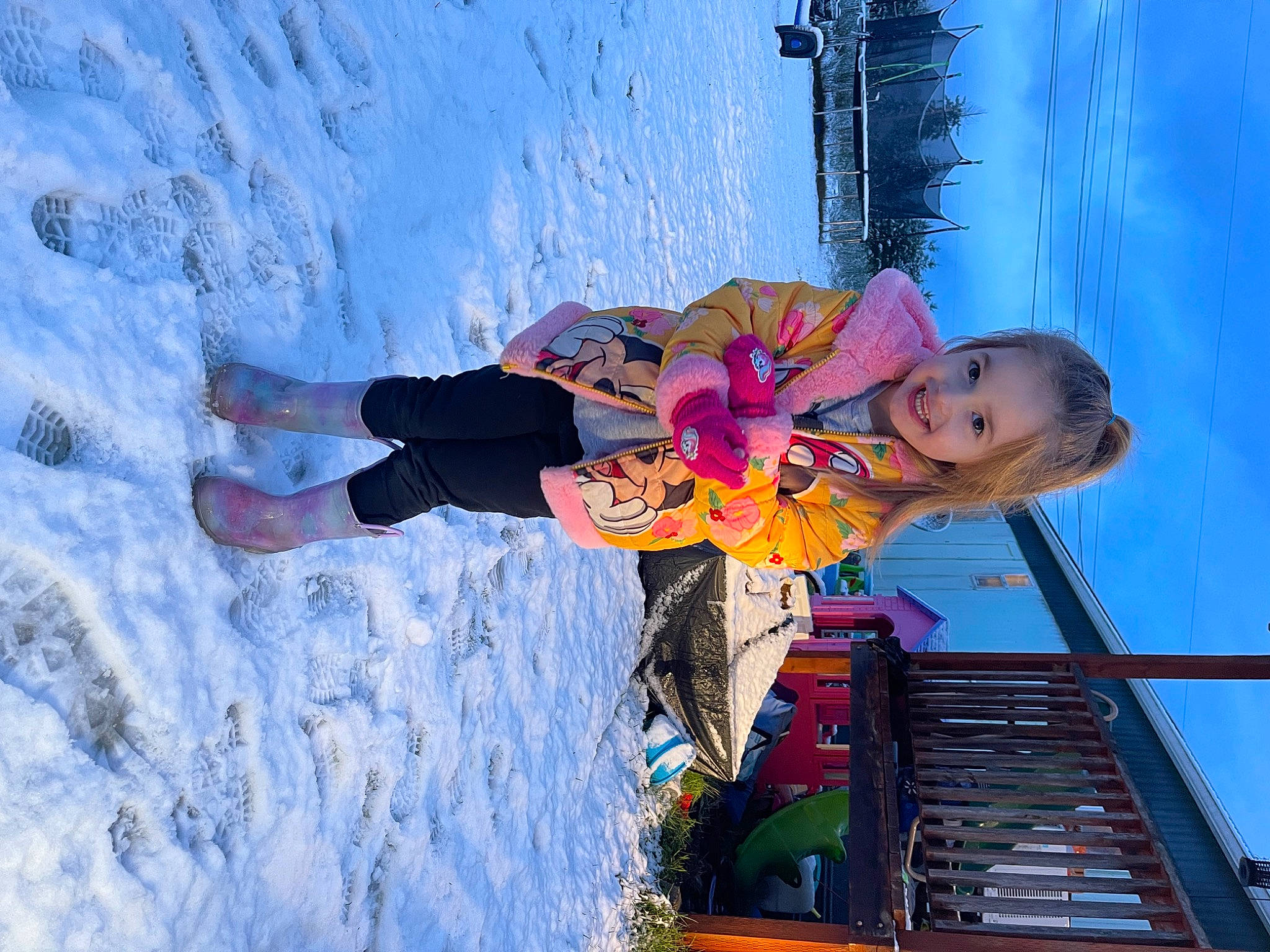 Madeline joined the competition — help win amazing prizes! adventure, azure, blue, electric_blue, freezing, fun, happy, joy, leisure, person, recreation, sky, slope, smile, snow, toddler, travel, vacation, water, winter