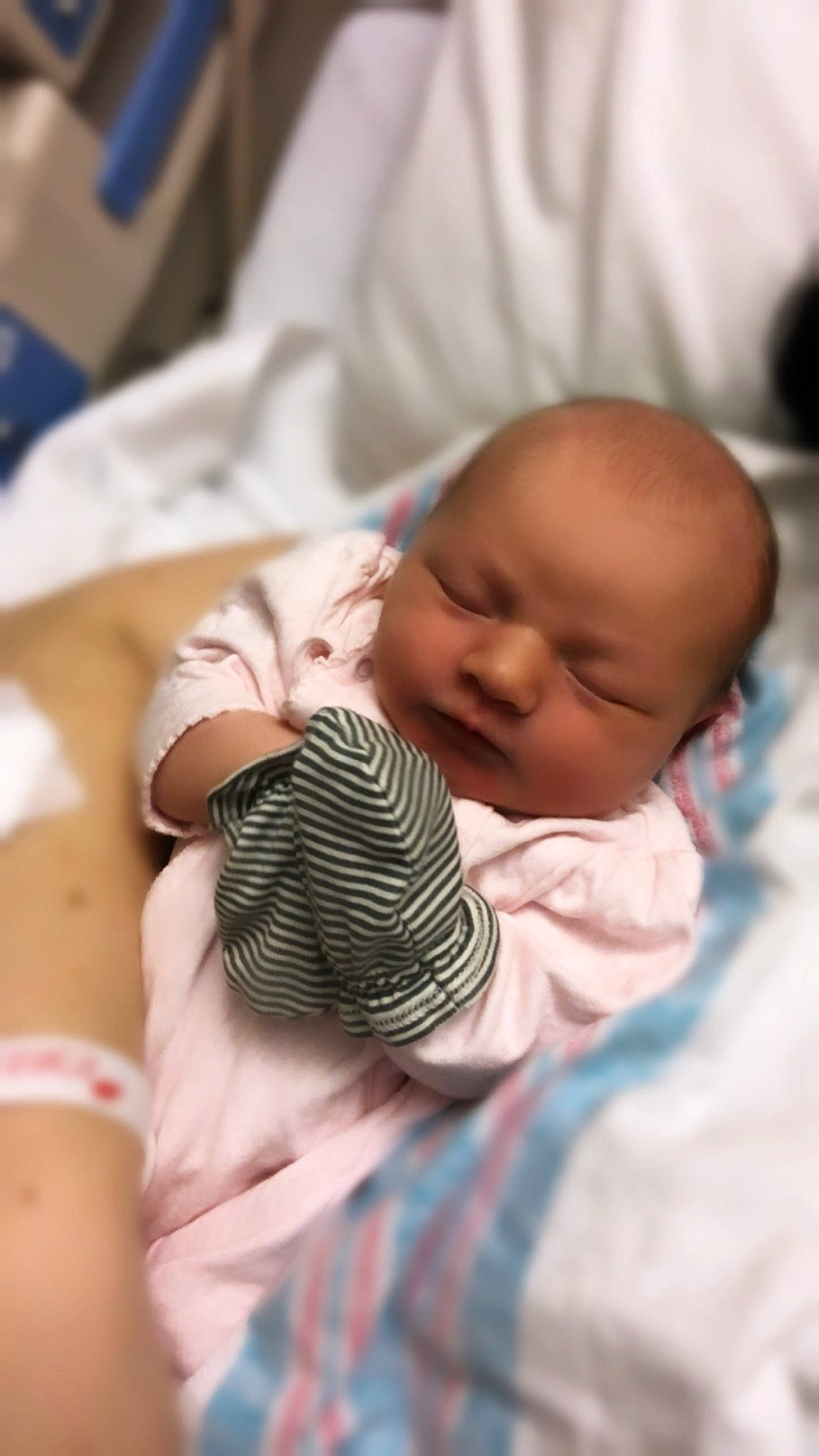 Lucie joined the competition — help win amazing prizes! baby, bedtime, birth, cheek, child, childbirth, nap, person, skin, sleep, toddler